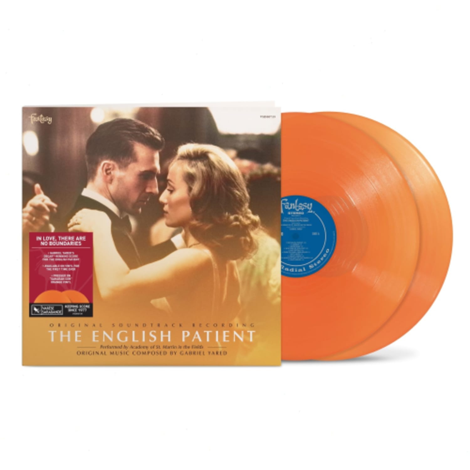 Gabriel Yared - The English Patient - (Colored Vinyl, Orange) - [Vinyl]