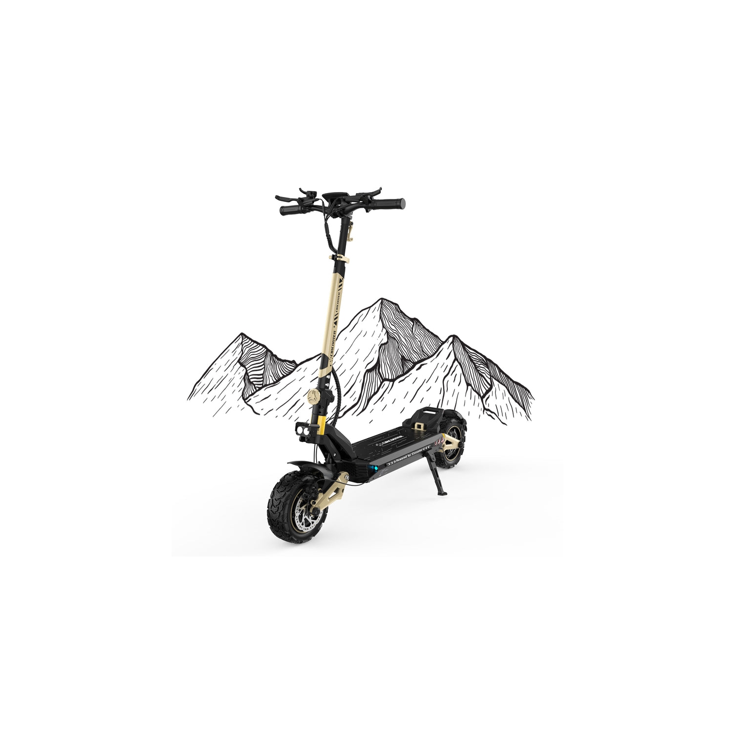 Trottinette électrique tout-terrain Circooter Cruiser Pro