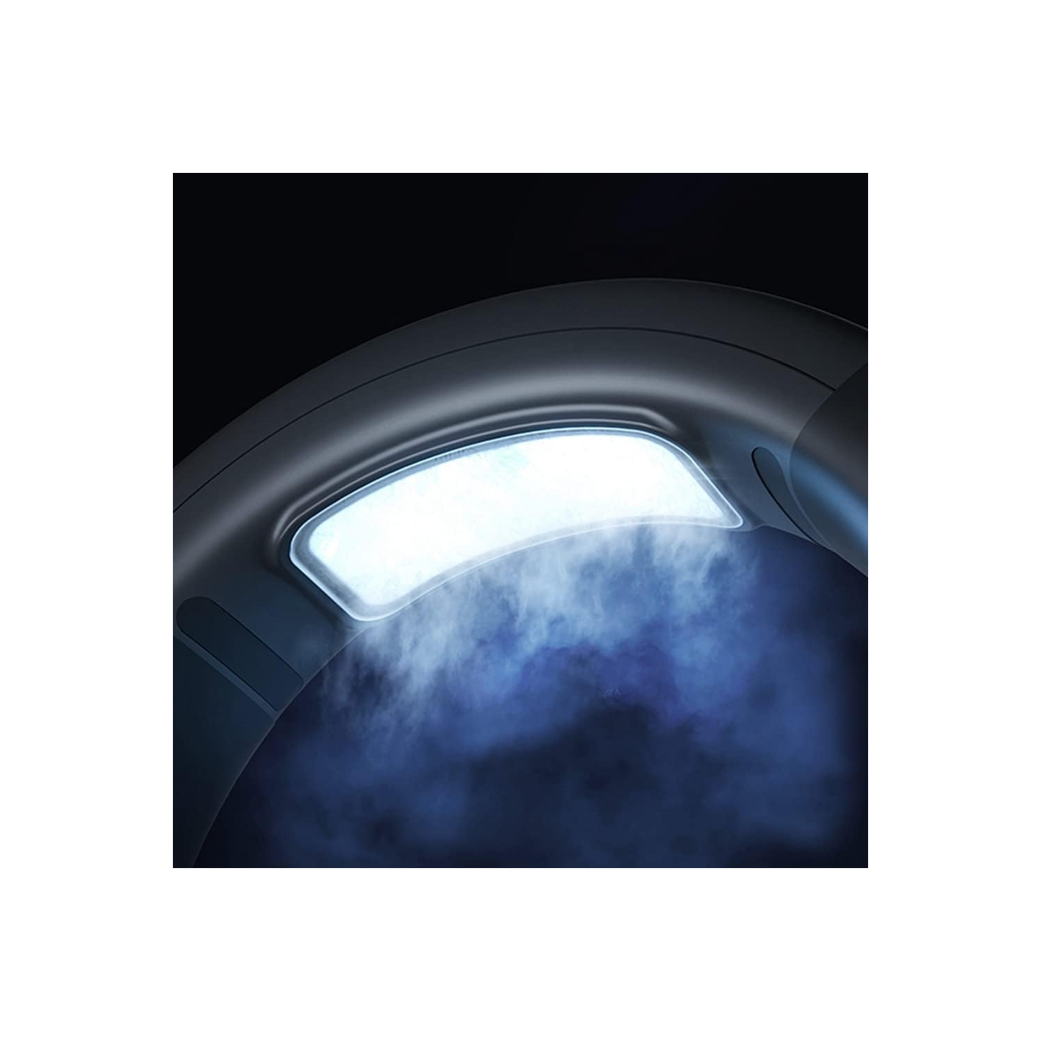 Climatiseur de cou de 4000 mAh, refroidisseur d'air rechargeable USB pour sports d'été, blanc