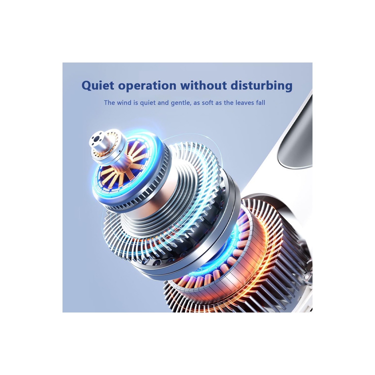 Ventilateur sur le cou, ventilateur portatif mains libres, 5 vitesses, ventilateur USB sur le cou