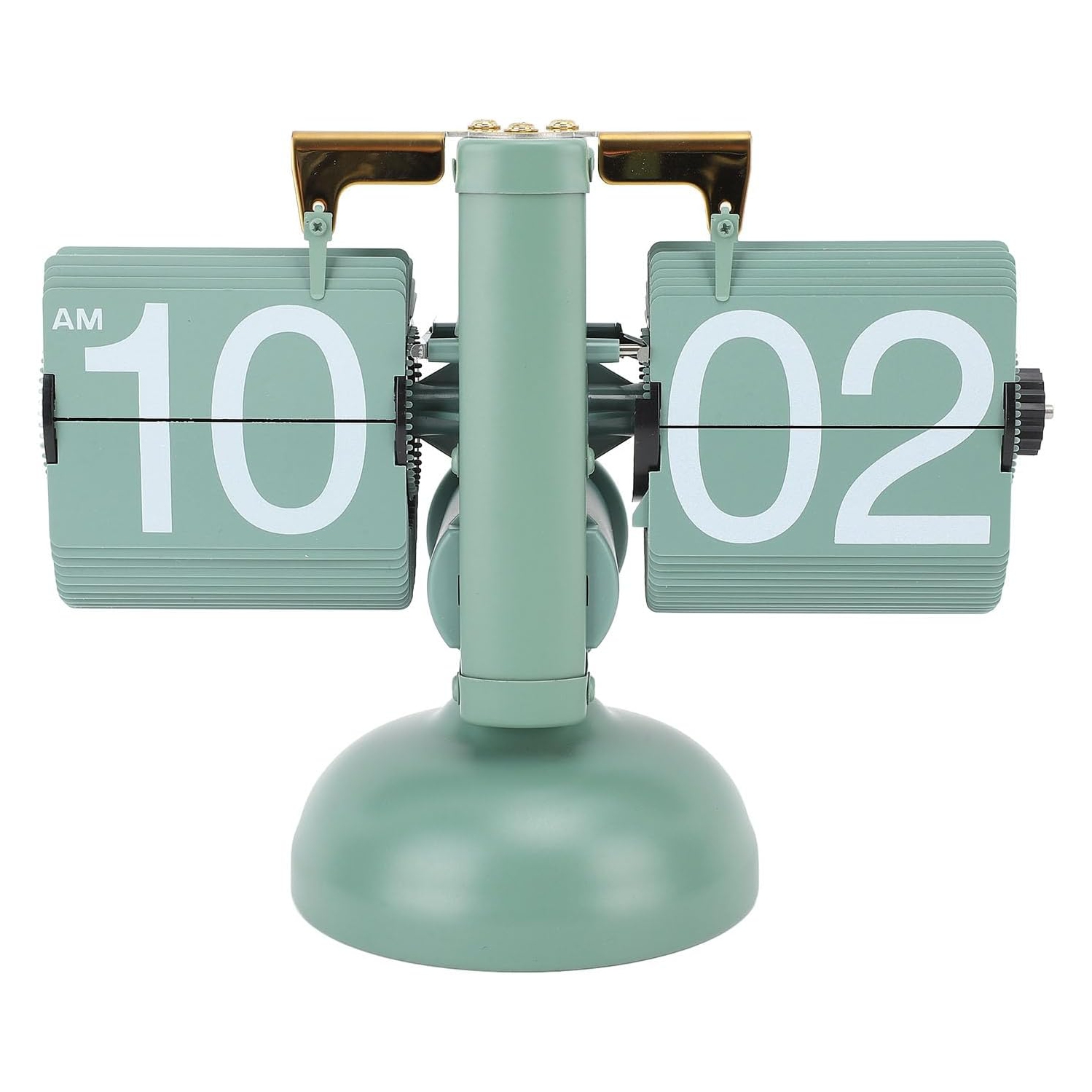 Multifunktionale Retro-Klappuhr, batteriebetriebene mechanische digitale Klapp-Tischuhr, klassische automatische digitale Klappuhr, geeignet für die