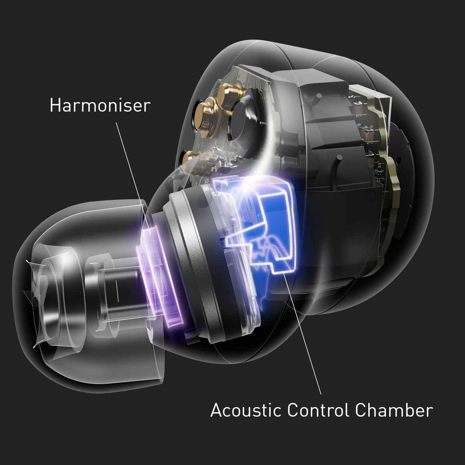 Technics EAH-AZ100 Reference Class Hi-Fi True Wireless Noise Cancelling Earbuds - Black