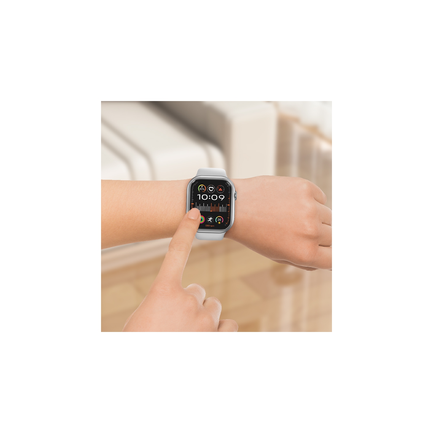 Hoco Y23 Ultra Smart Sports Watch – Bluetooth Calling, 2.02" Display, IP67 Waterproof