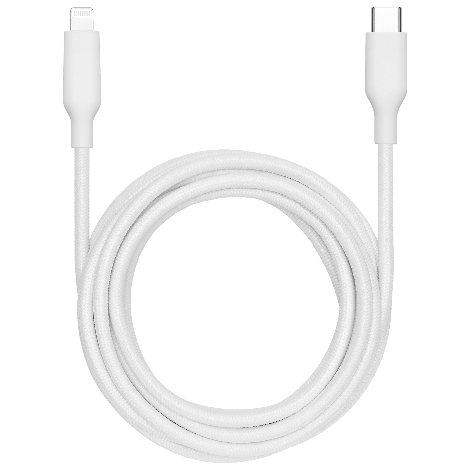 Best Buy Essentials 3m Braided USB-C to Lightning Cable (BE-MCA10CLW-C) - Only at Best Buy