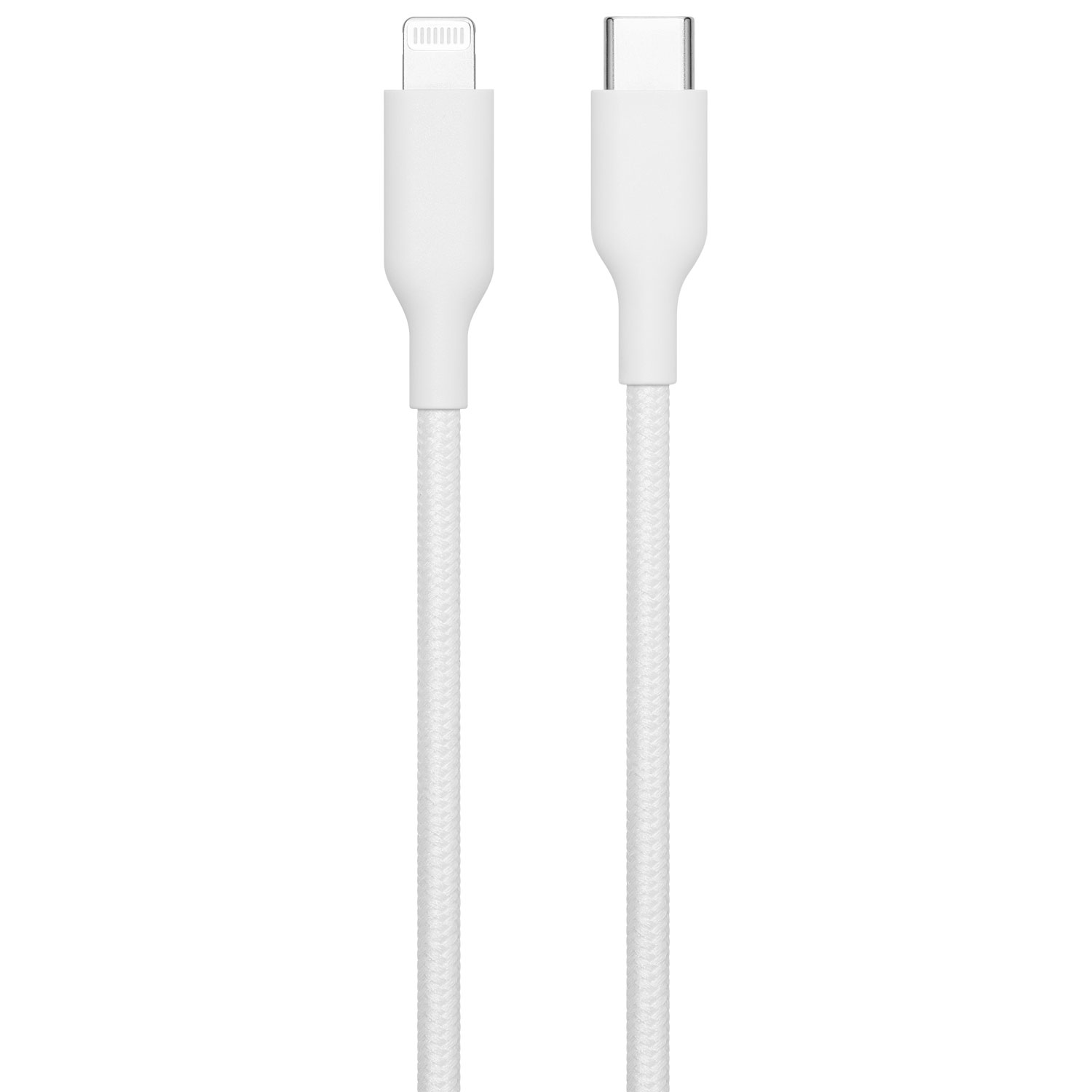 Best Buy Essentials 1.2m Braided USB-C to Lightning Cable (BE-MCA4CLW-C) - Only at Best Buy