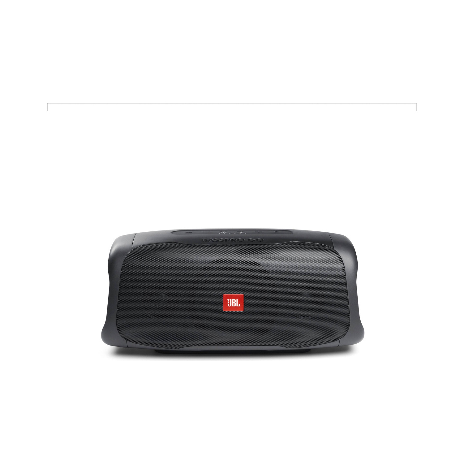 Haut-parleur d'extrêmes graves amplifié 100&nbsp;W BassPro Go de JBL avec haut-parleur BluetoothMD portatif intégré