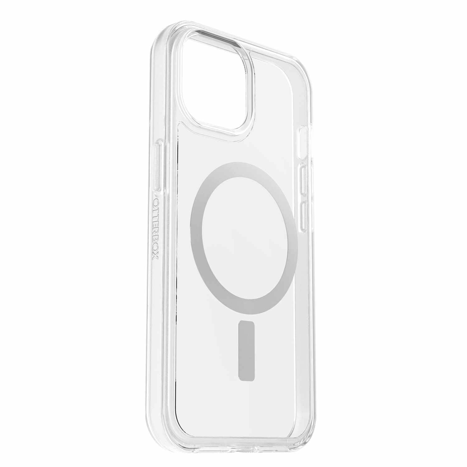 OtterBox Symmetry Clear MagSafe in Bulk | Made for iPhone 16e/15/14/13 | Clear with Blue Tint