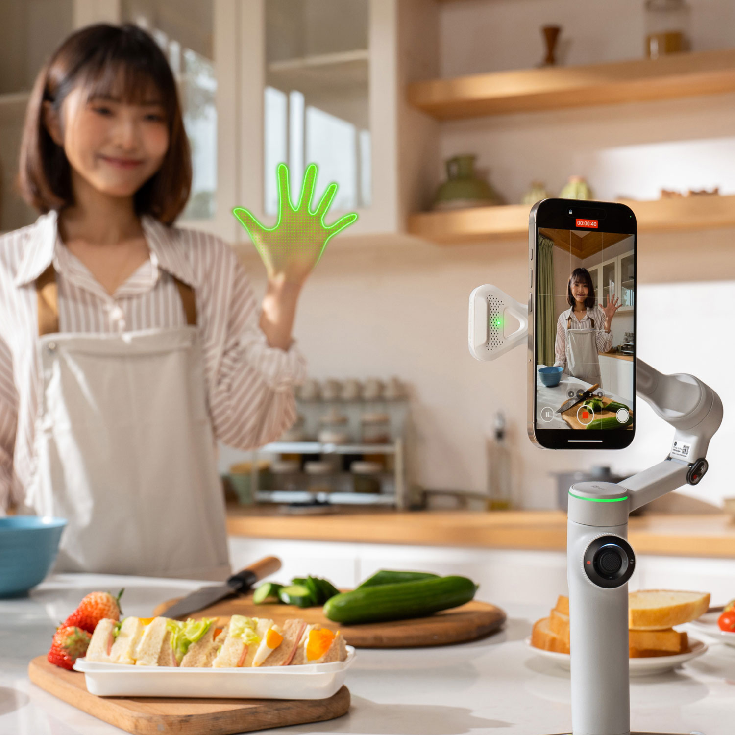 Insta360 Flow 2 Pro Gimbal Stabilizer Bundle - Grey