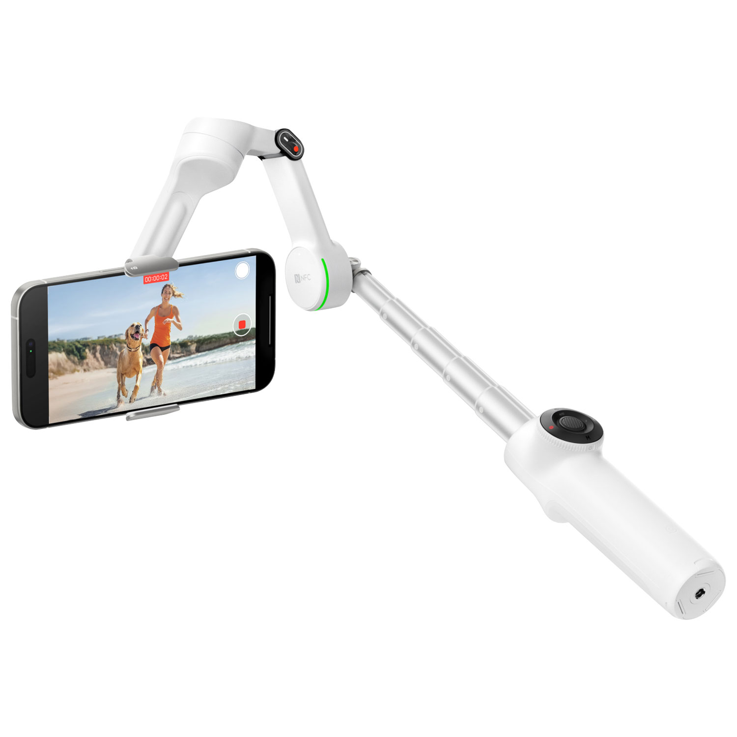 Insta360 Flow 2 Pro Gimbal Stabilizer - White