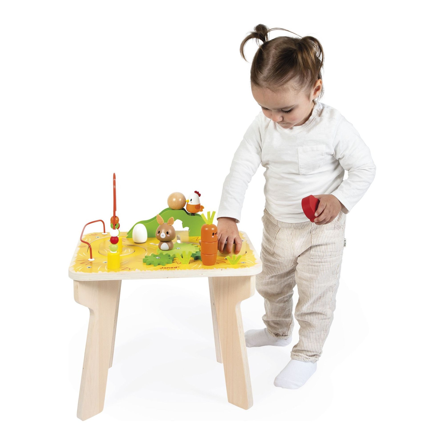 Janod Farm Wooden Activity Table