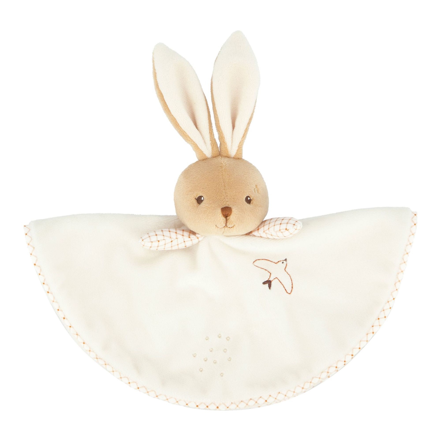 Kaloo Bunny Comforter Plush Toy - Round Duodou Rabbit Cream