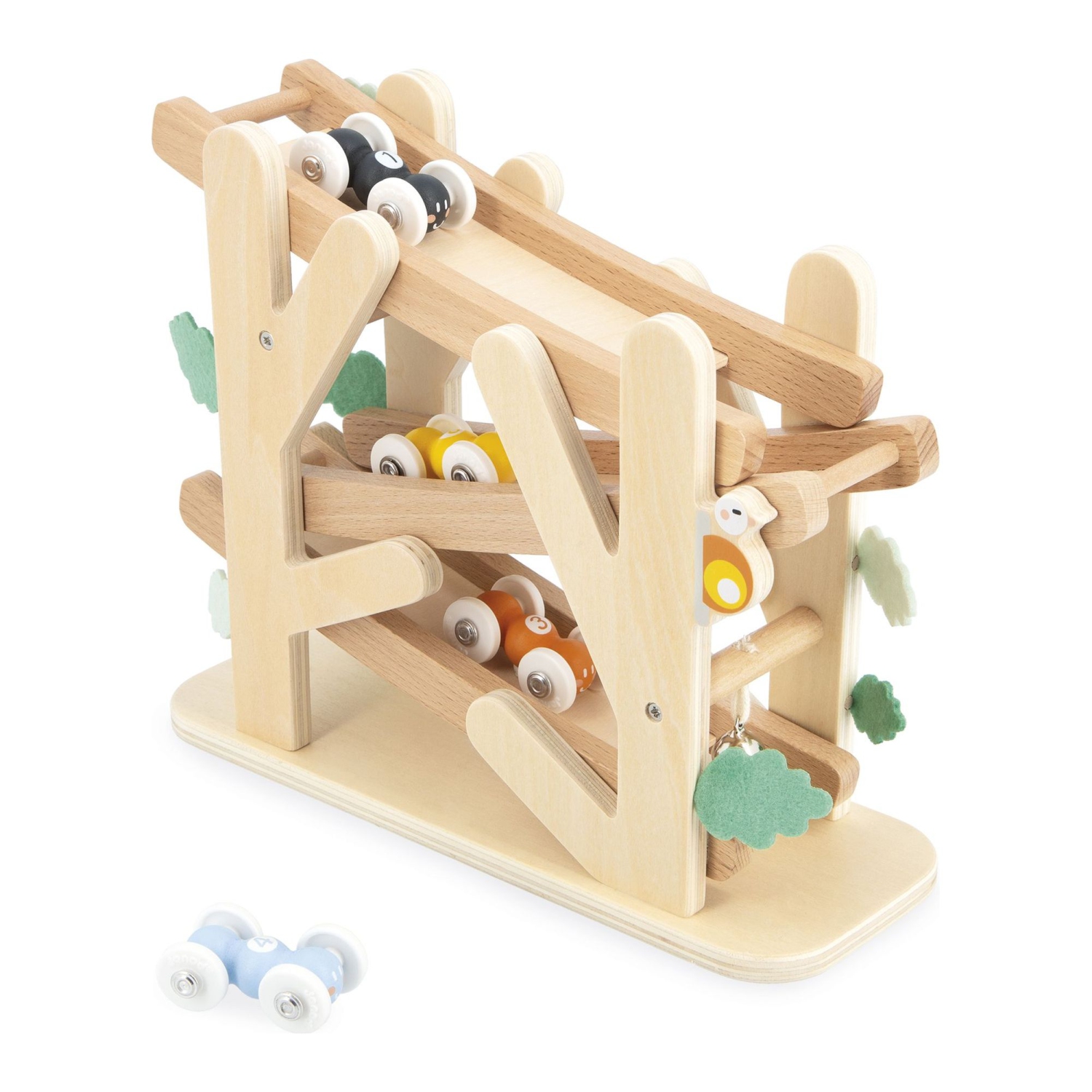Janod Sweet Cocoon Ant Racing Track Wooden Toy Set