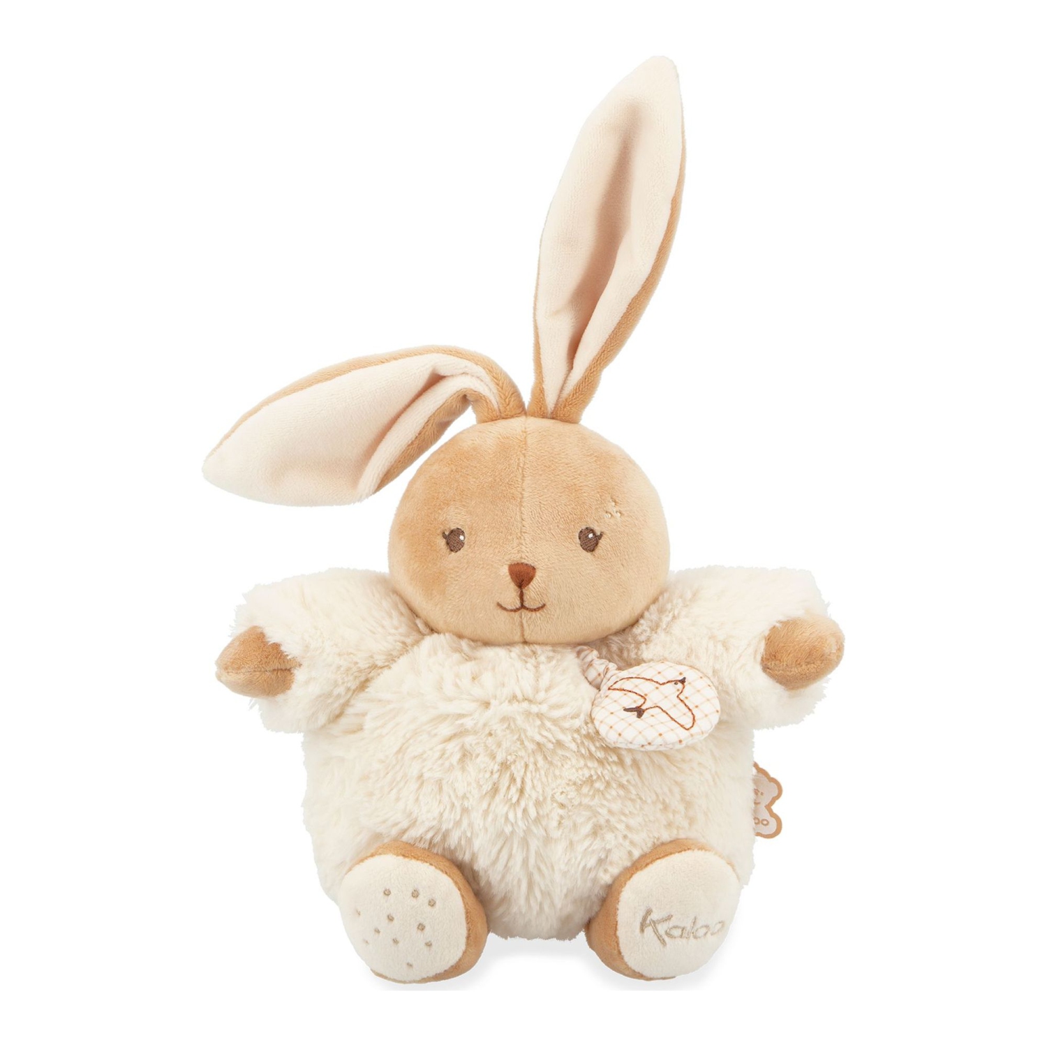 Kaloo Patapouf Musical Rabbit Soft Toy - Cream