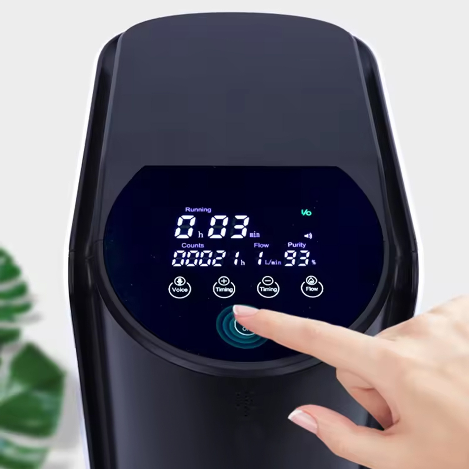 Générateur d'oxygène pour usage domestique Concentrateur d'oxygène Appareil atomiseur d'oxygène