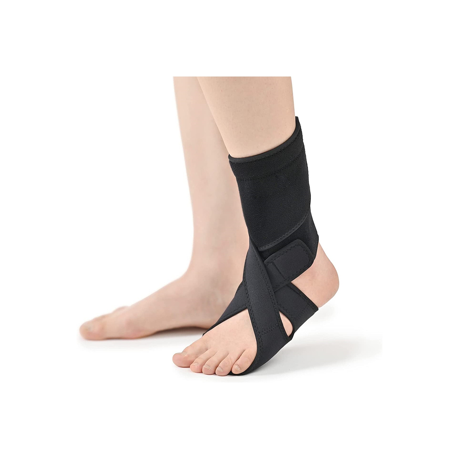 Drop Foot Brace for Walking,Day & Night Support,Adjustable Ankle Brace for Plantar Fasciitis Stroke Recovery