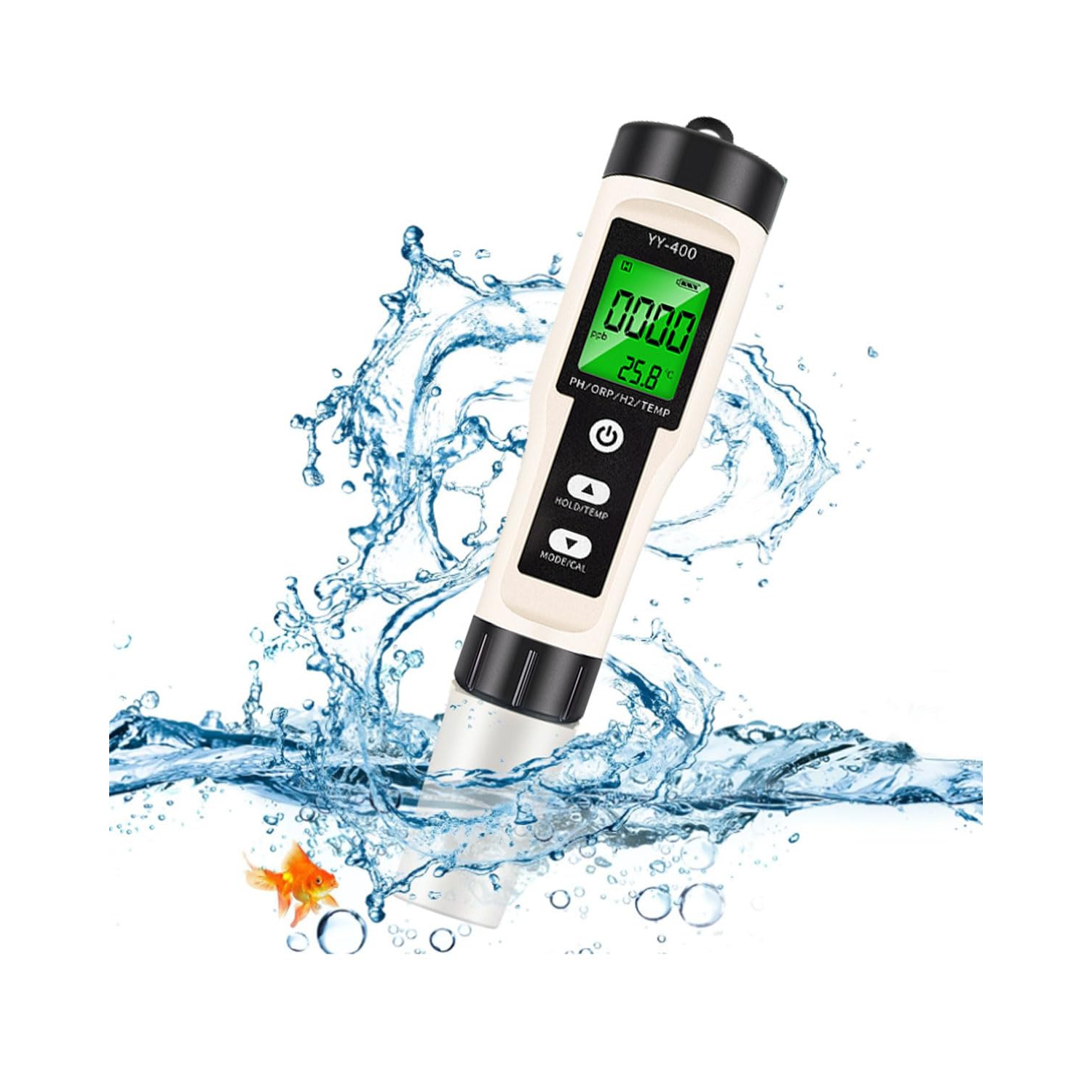 Water Quality Tester Hydrogen-rich Test Pen for Measuring PH ORP H2 Hydrogen Content