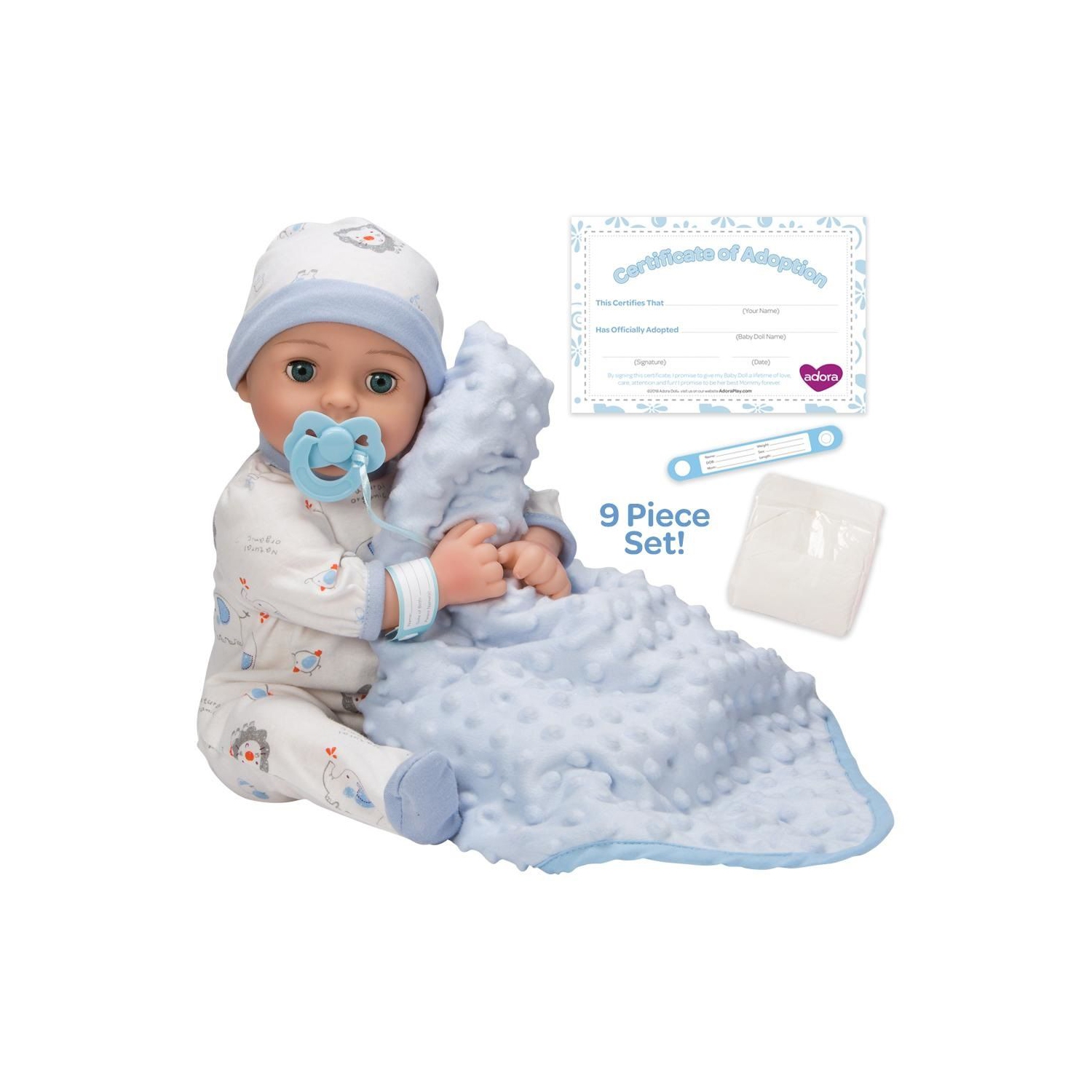 Adoption Baby Boy Handsome - 16'