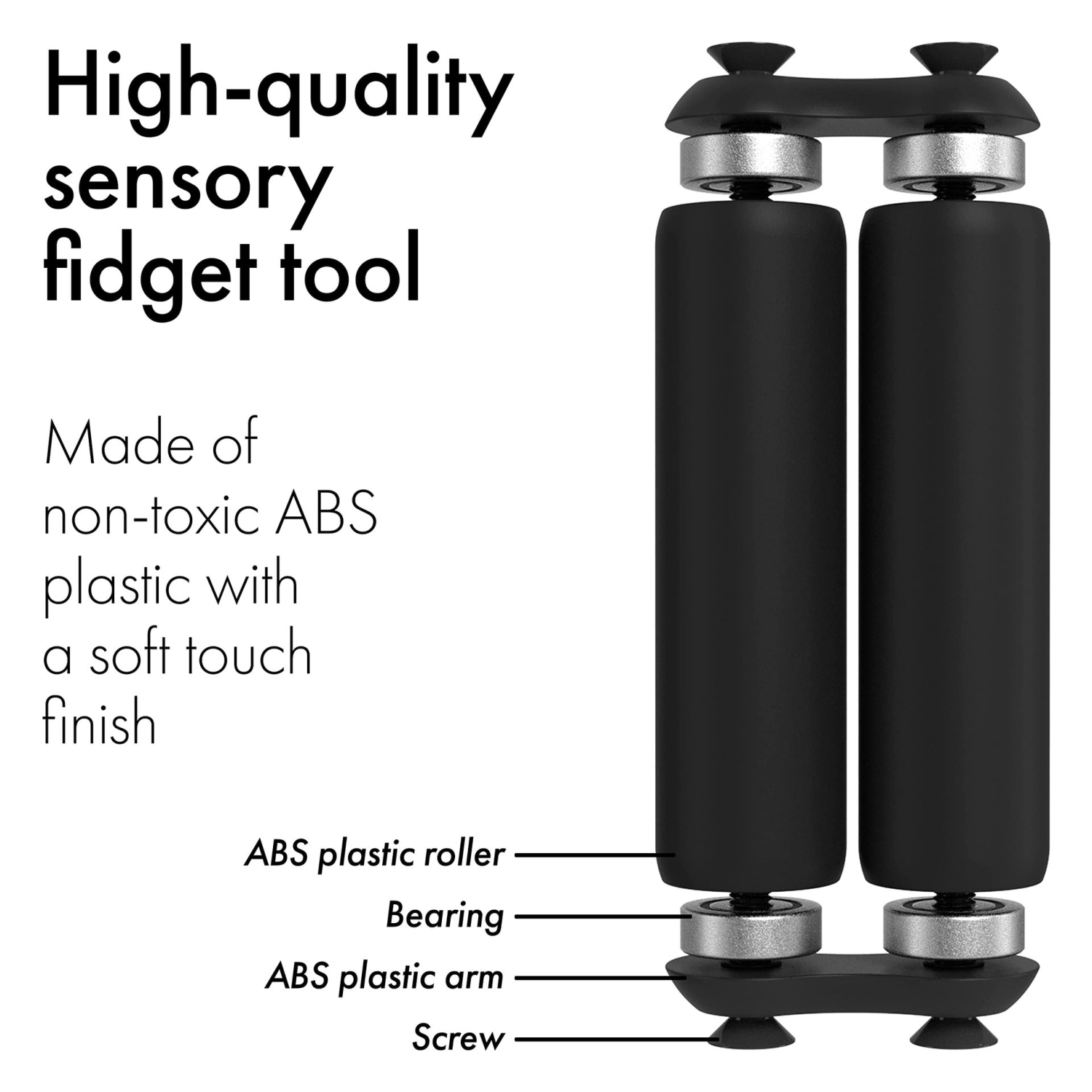 Fidget Toy, Palm Massage Roller for Adults, Helps Relieve Stress, Anxiety, and Tension