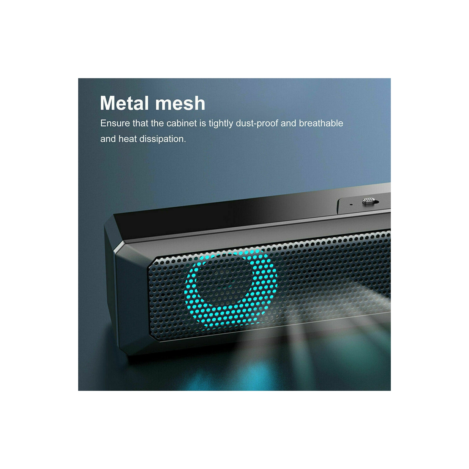 Barre de son sans fil Bluetooth 5,0 TV Barre de son à deux haut-parleurs Haut-parleur d'extrêmes graves Barre de son Home Cinema