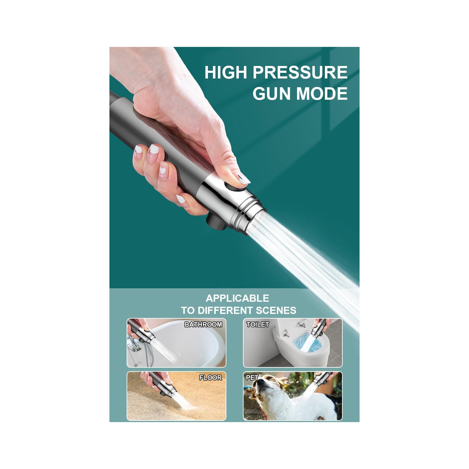 Powerful Supercharged Shower Filter Shower Head Bathroom Bath Spray Shower Head