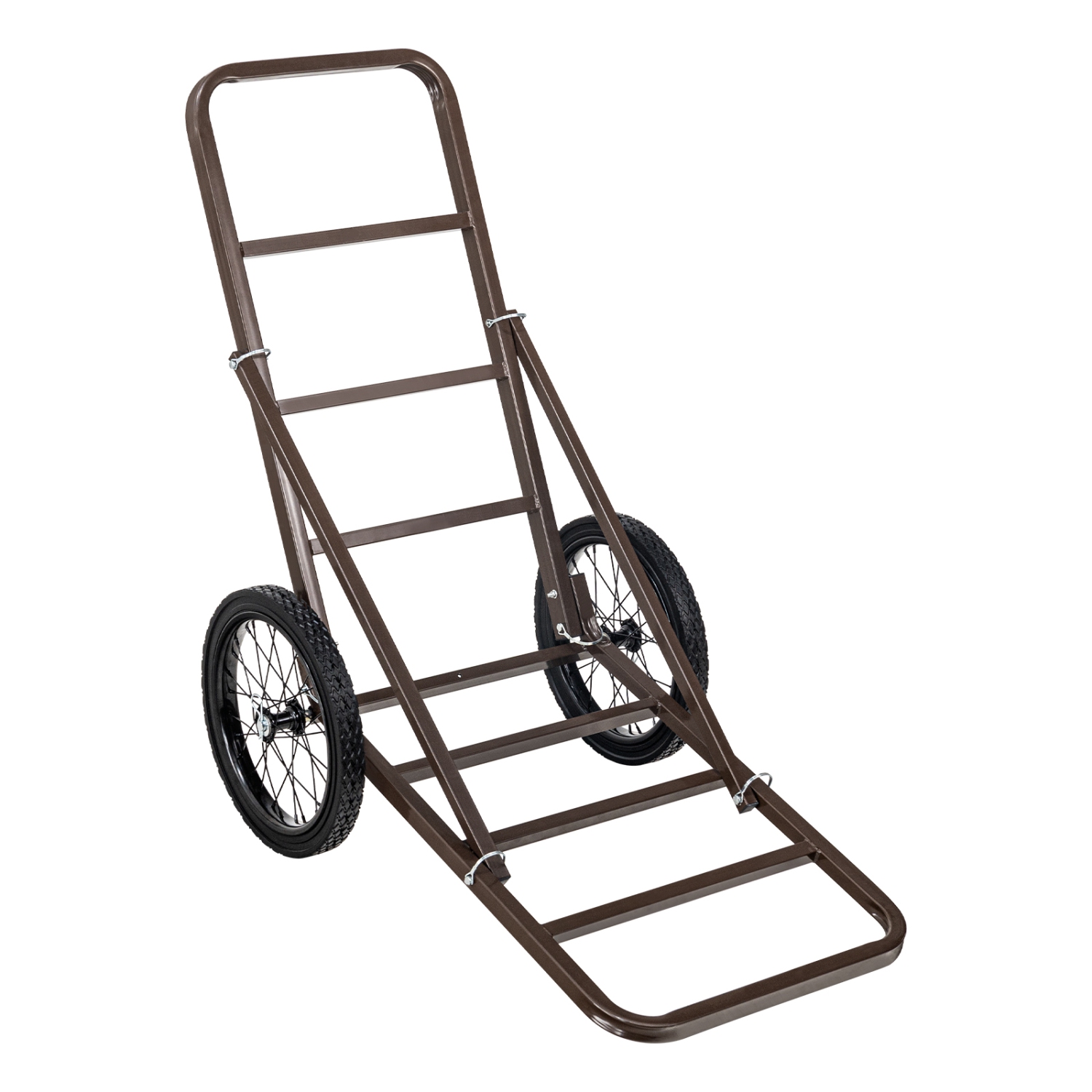 VEVOR 300 LBS Capacity Folding Game Deer Cart, Deer Cart Game Hauler with Big Rubber Wheels & Ergonomic Handle,Game Cart Accessories, Utility Gear