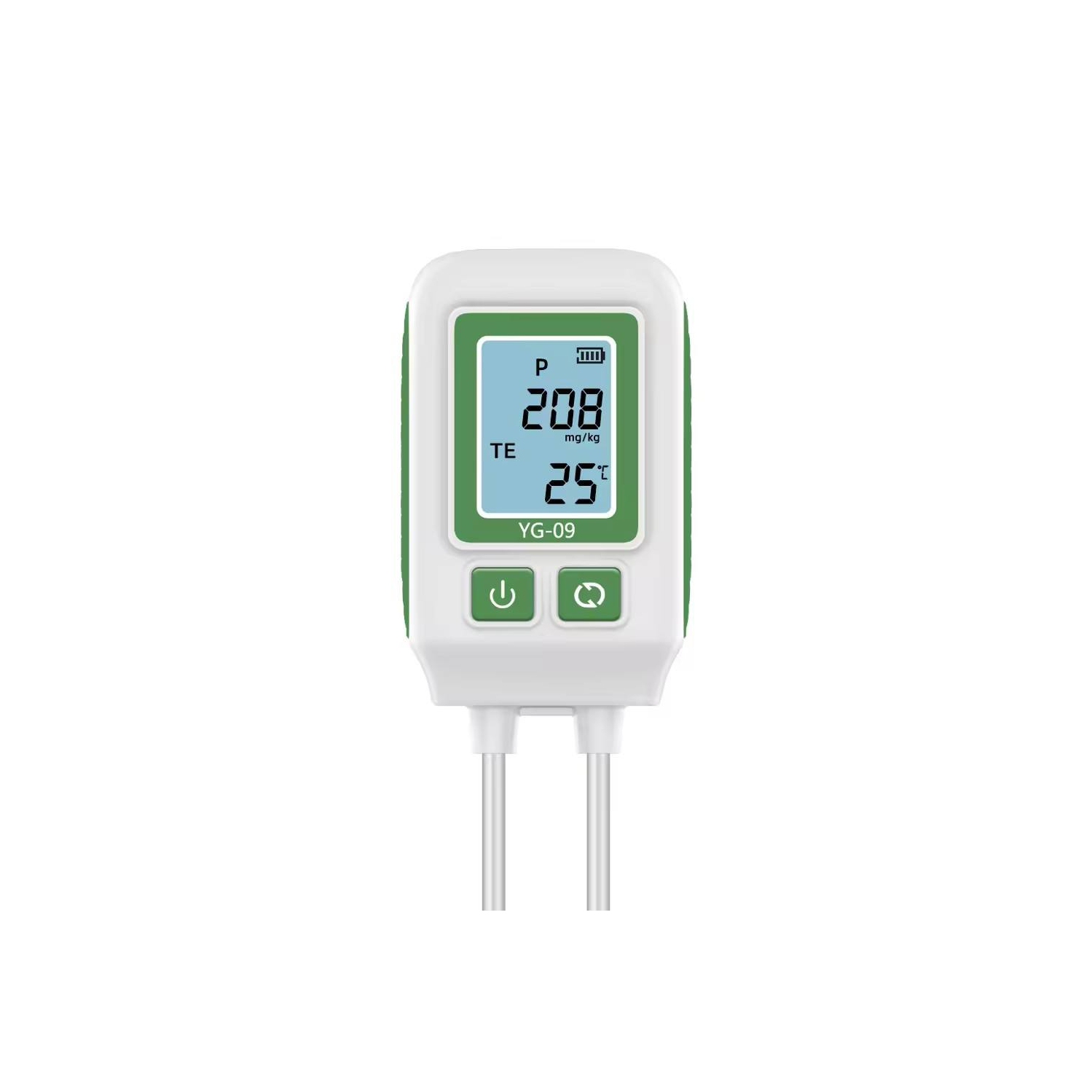Tester de sol NPK Temp/Nitrogen/Phosphore/Potassium Capteur Nutrient Meter pour jardiner la plantation en pot