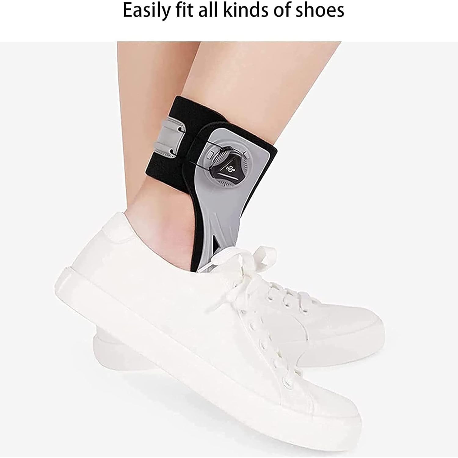 Renfort de pied en goutte Orthose Repose-pied Repose-pied Pied plint Plantar de chute de pied pour tendonite blessée Sangle de cheville