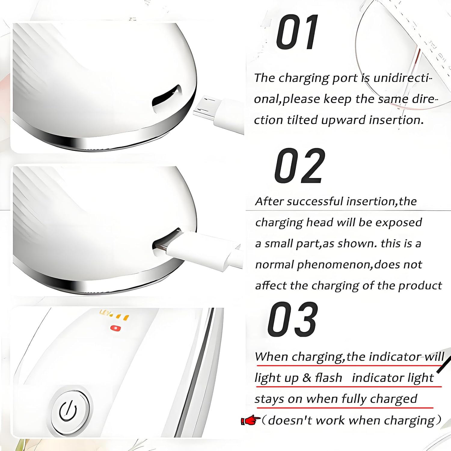 Appareil de beauté pour le visage à DEL à 7 couleurs,Outil de massage pour le visage et le cou,Appareil de massage anti-rides anti-lumière