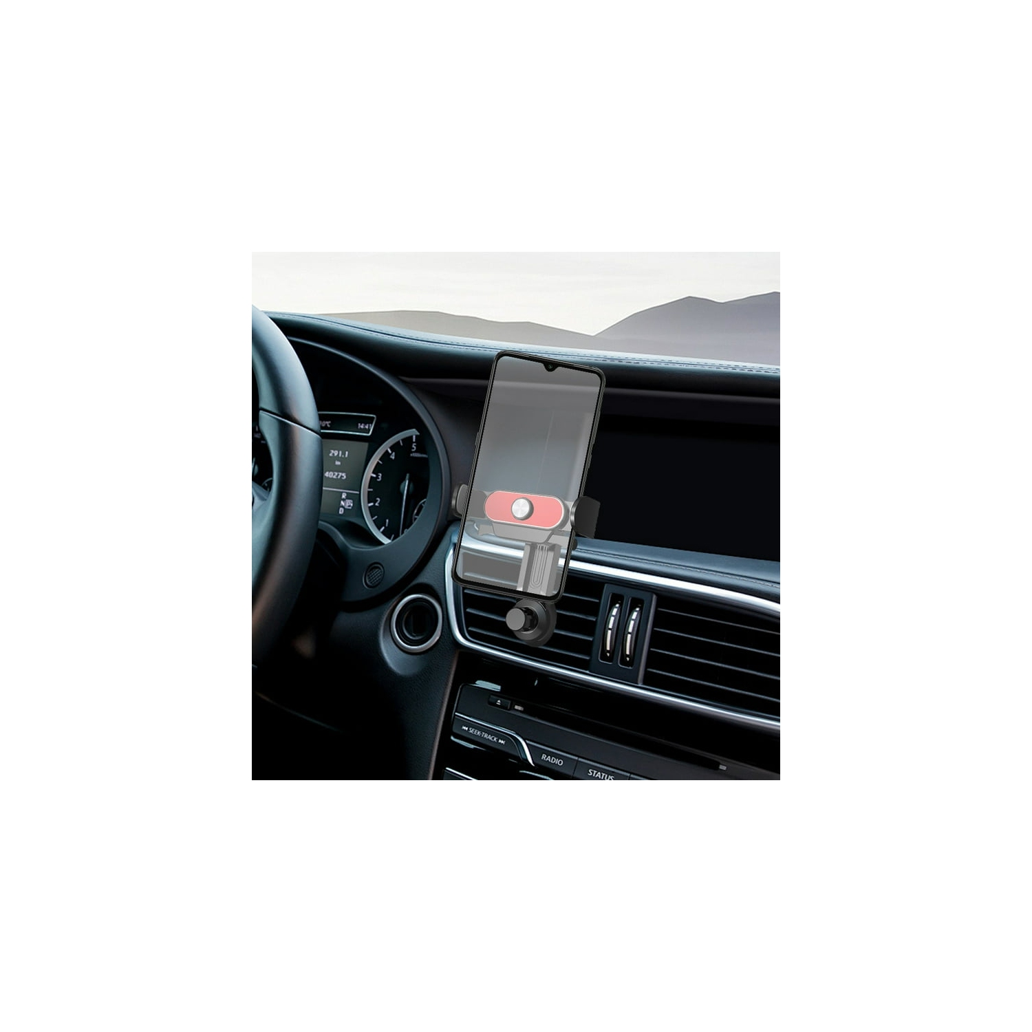 Car phone holder Multi-function phone base Automatic clamping Car air outlet Universal navigation holder