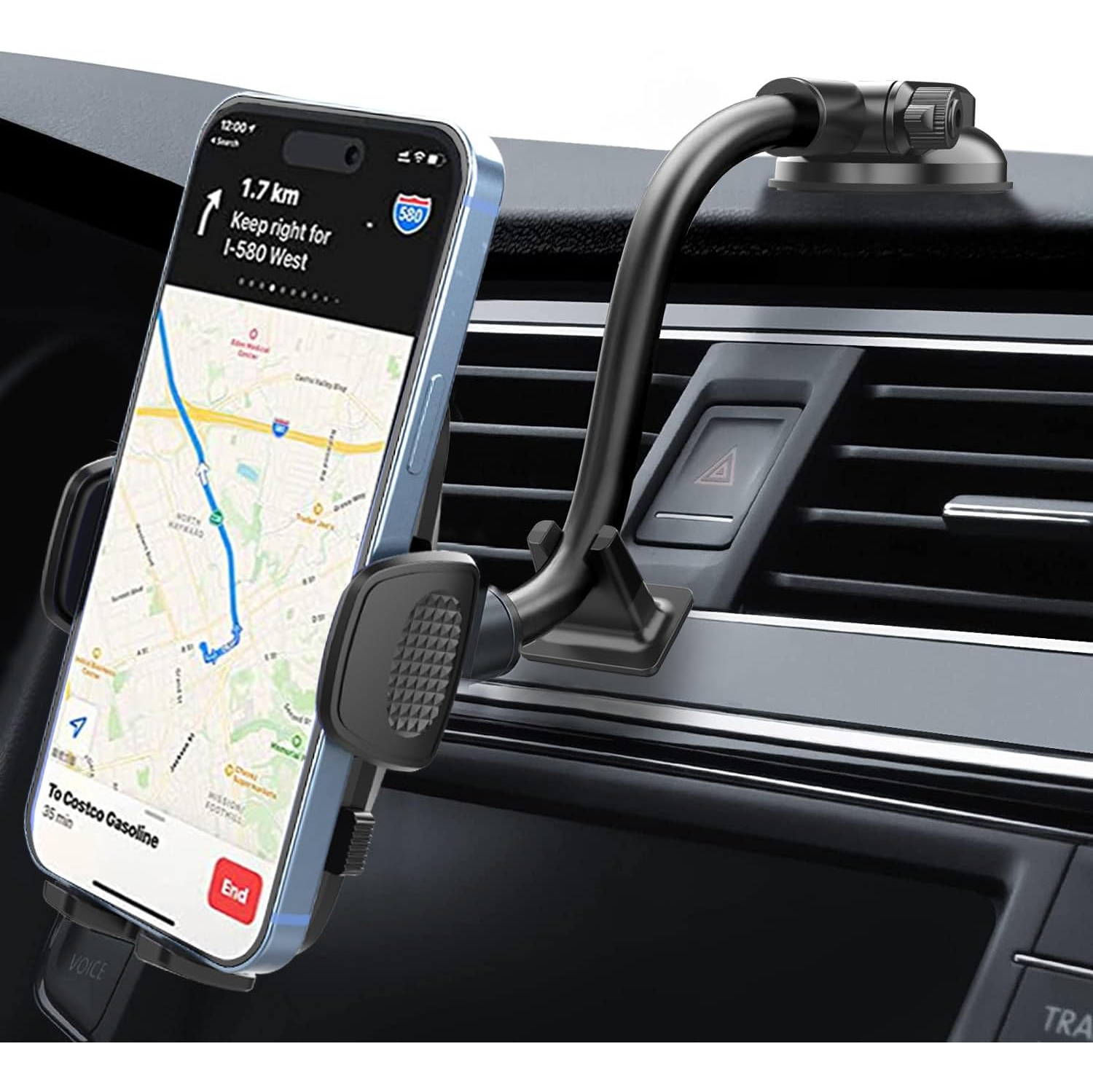 Car phone holder Suitable for dashboard windshield phone holder, hands-free car holder