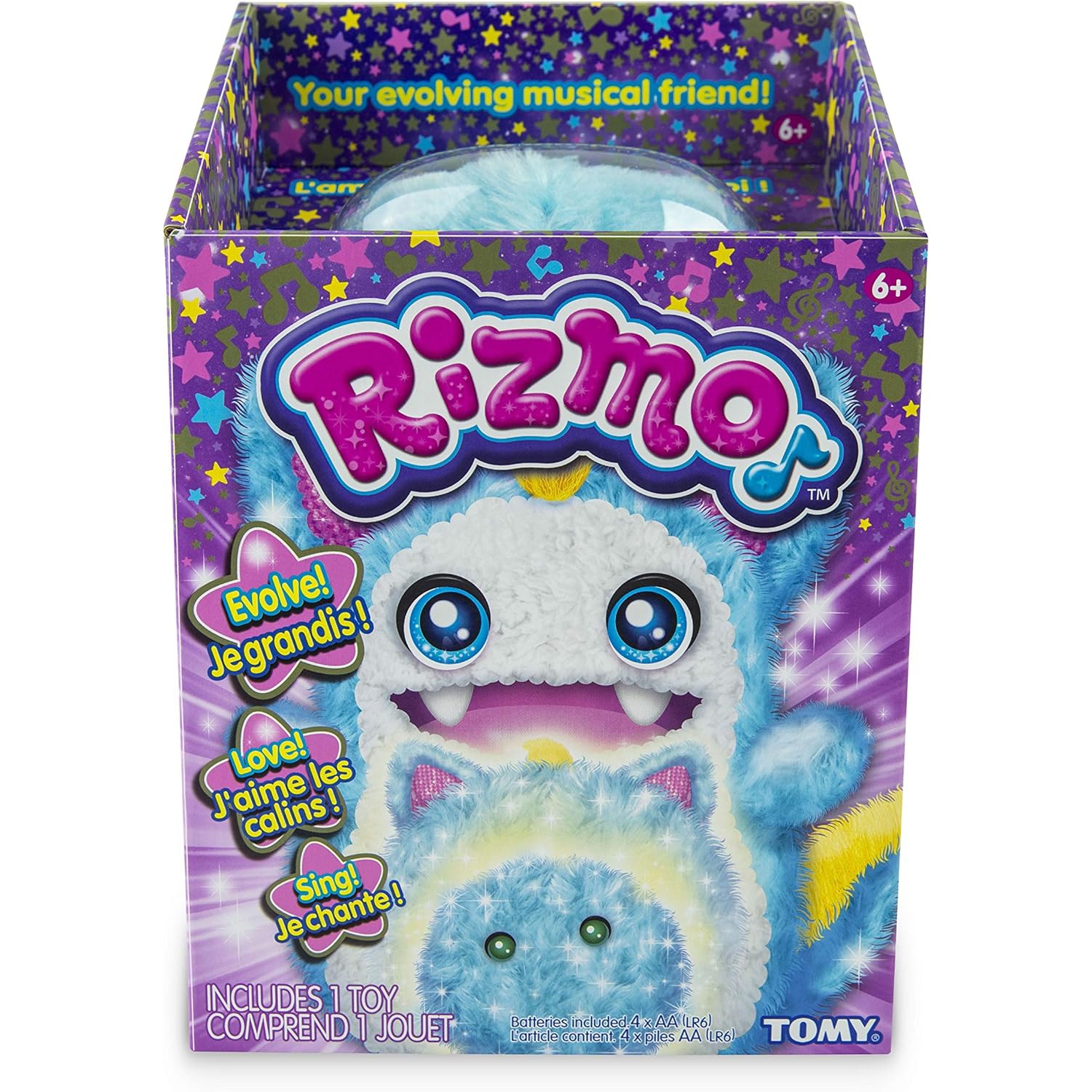 Tomy Rizmo Aqua Interactive Evolving Musical Plush Toy with Fun Games