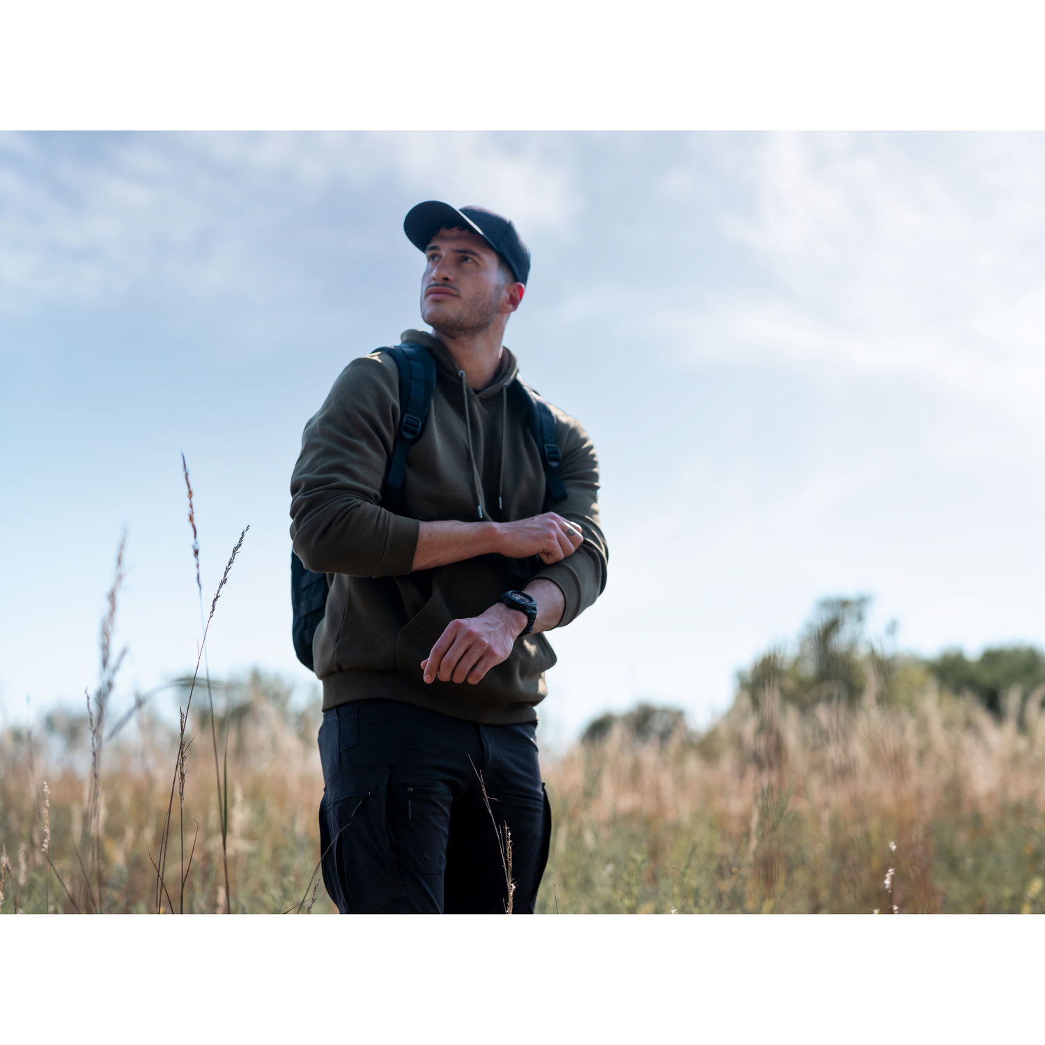 Garmin Instinct 3 AMOLD Tactical Edition 45mm Bluetooth Multisport Smartwatch - Black