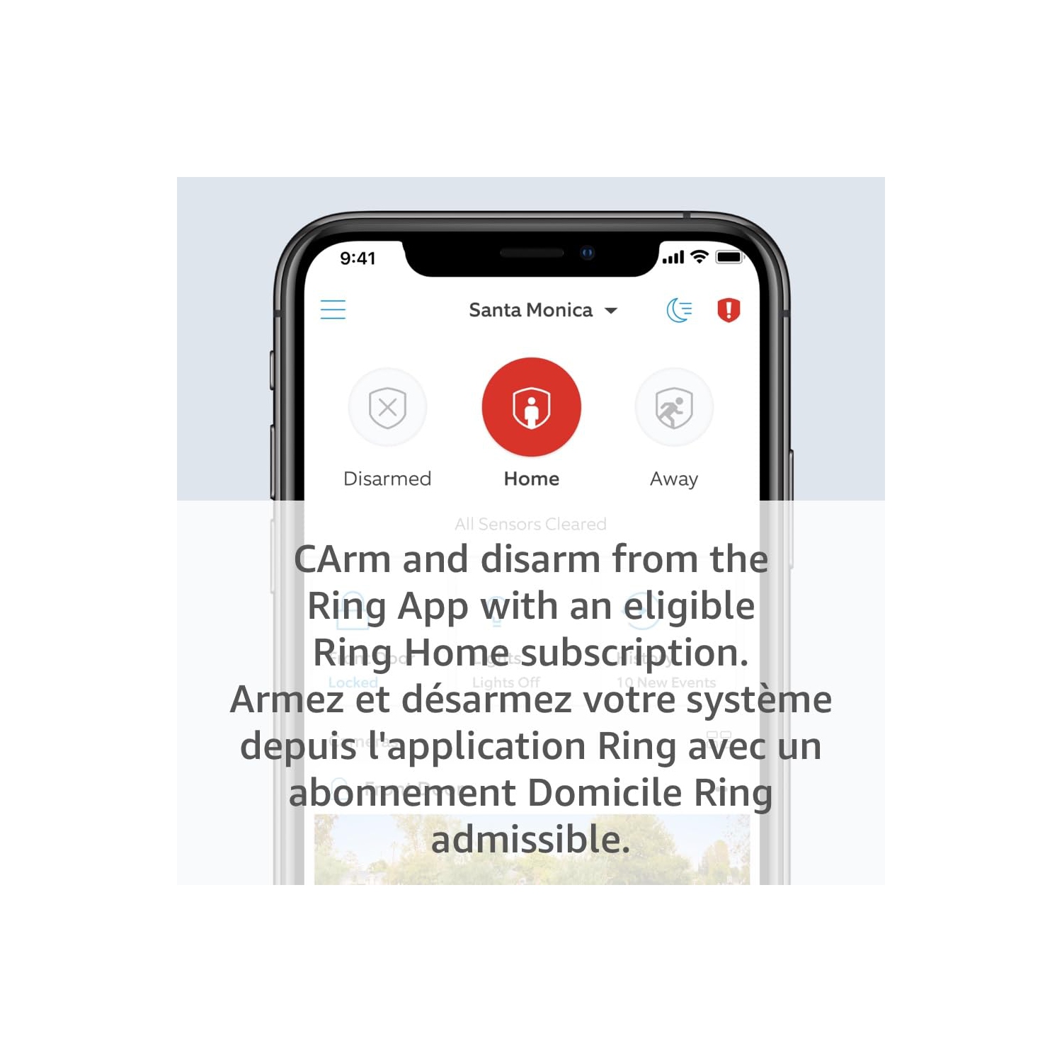 Boîte ouverte - Sonnette vidéo Wi-Fi 4 de Ring - Nickel satiné