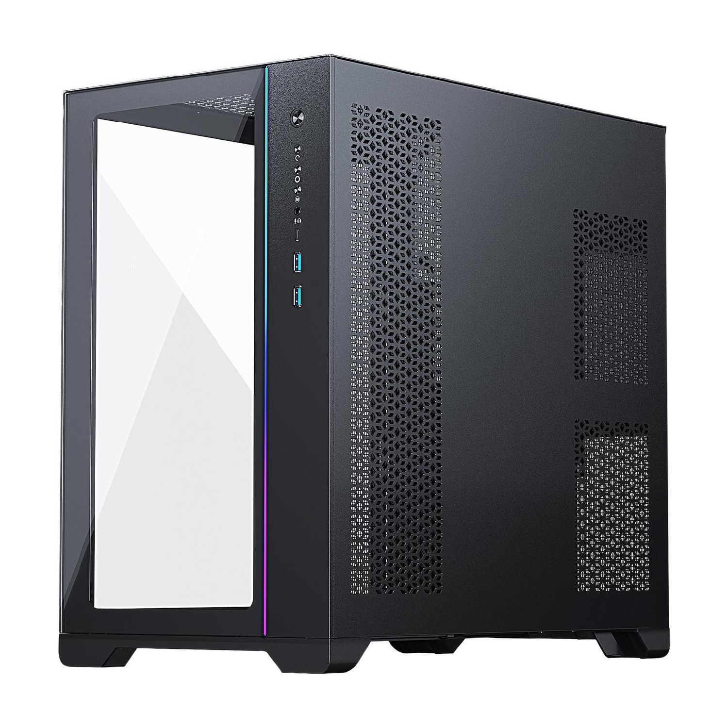 Boîtier noir Phanteks MetallicGear Neo Qube de Skytech - Noir - Remis à neuf