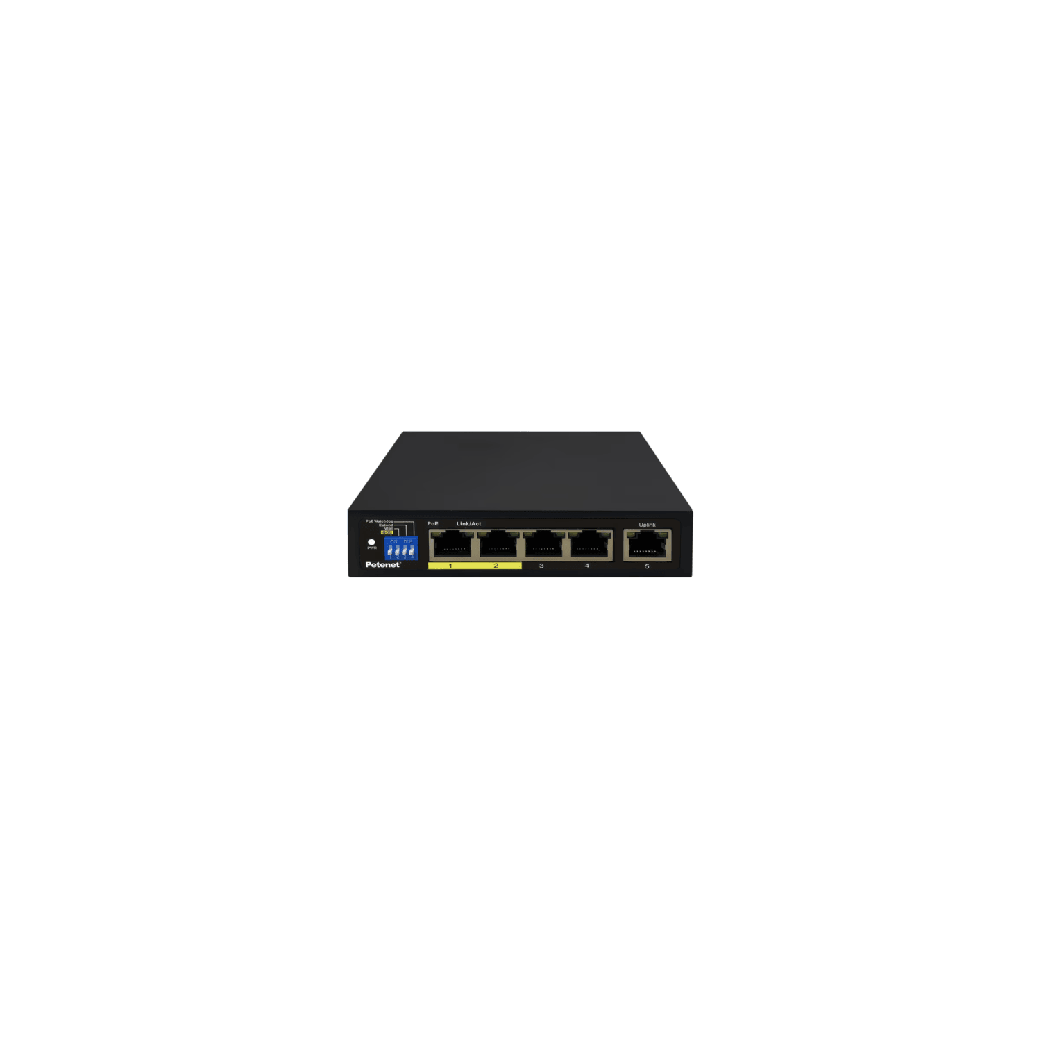 LE TOUT NOUVEAU PETENET 4 PORTS GIGABIT POE + COMMUTATEUR D7006F-4P-60