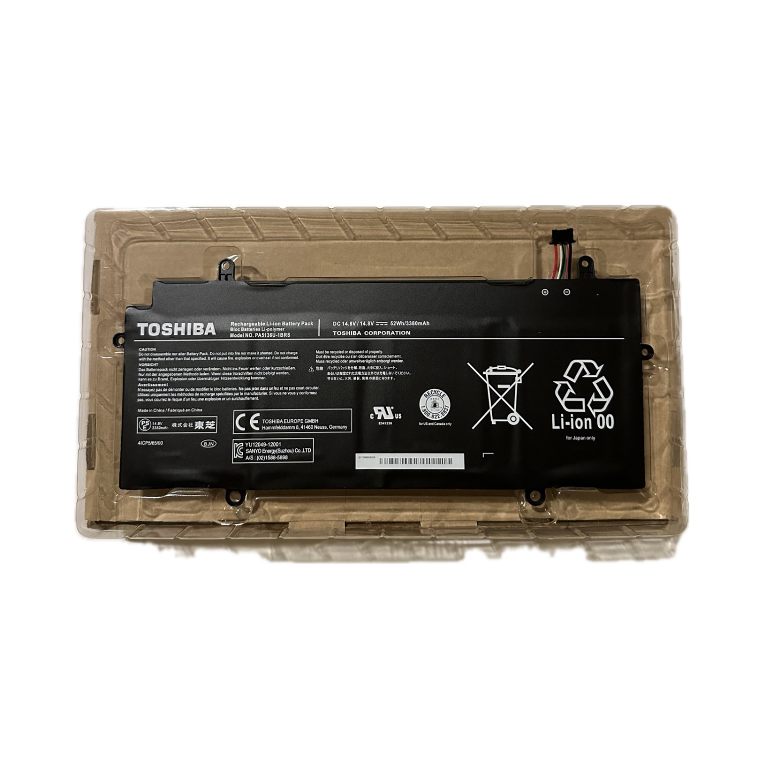 Genuine PA5136U-1BRS Battery for Toshiba Z30-A1301 PA5136U