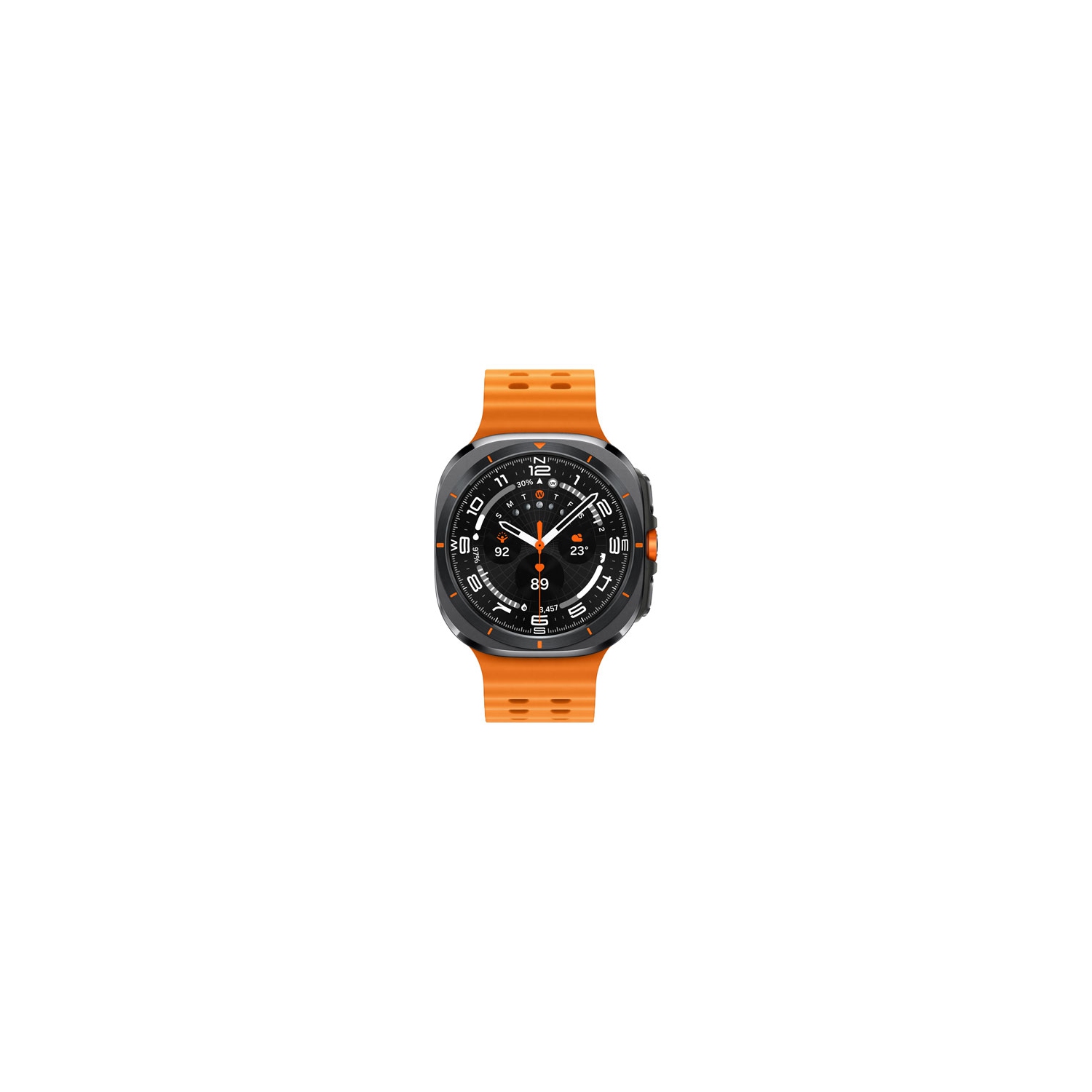 Samsung Galaxy Watch Ultra 47mm LTE Smartwatch - Titanium Grey/Orange.