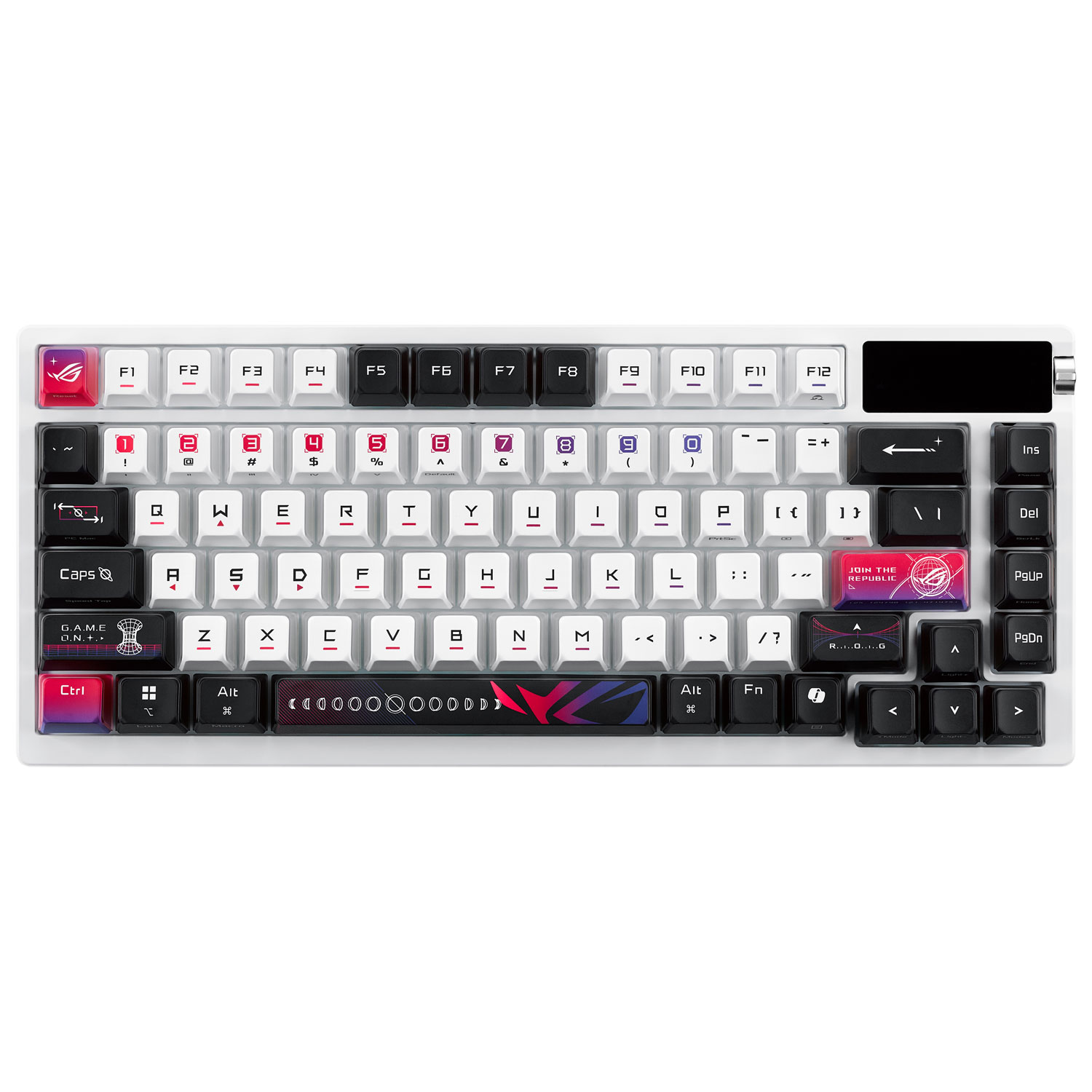 ASUS M704 ROG Azoth Wireless Backlit 75% Gaming Keyboard