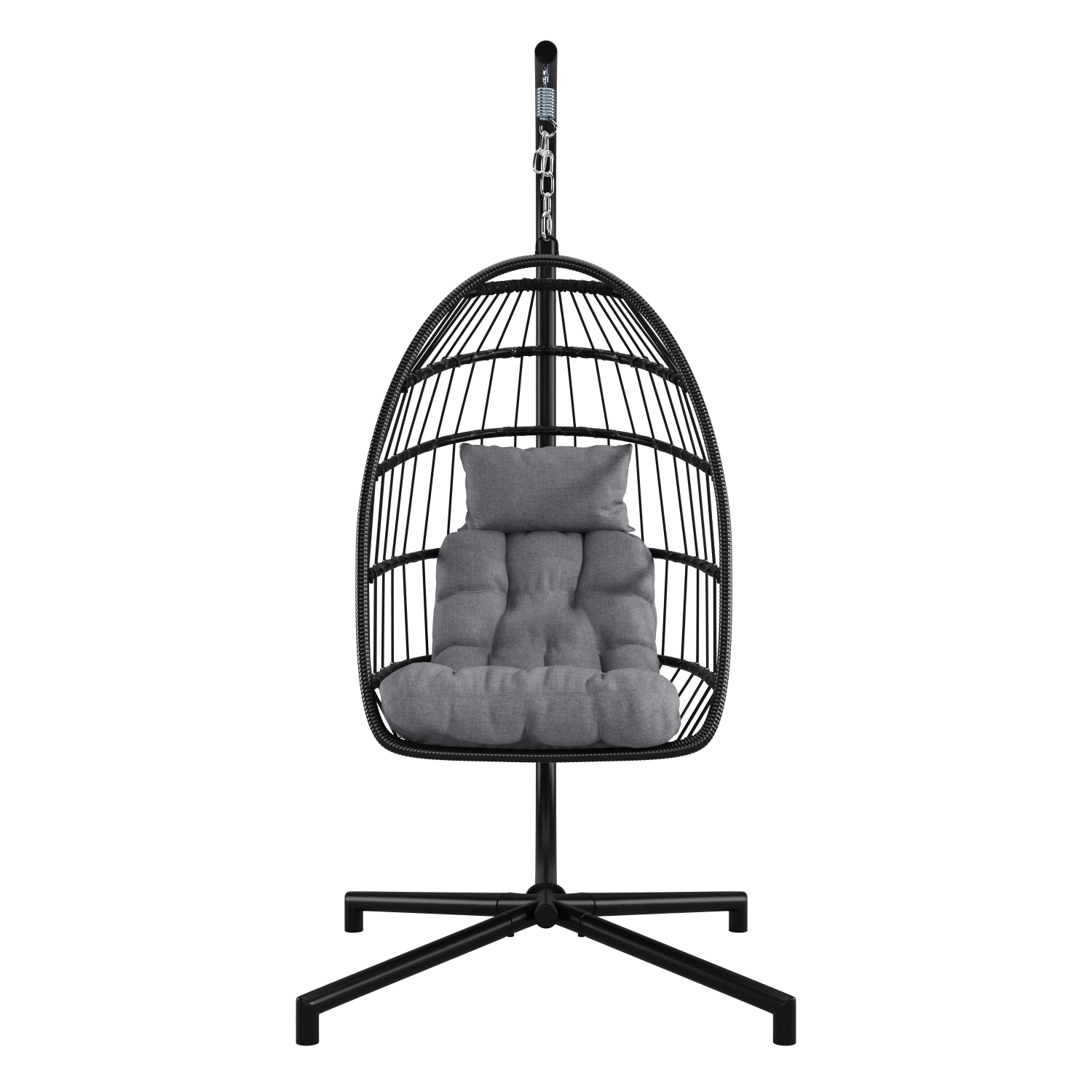 CorLiving Ember Hanging Egg Chair with Cushion