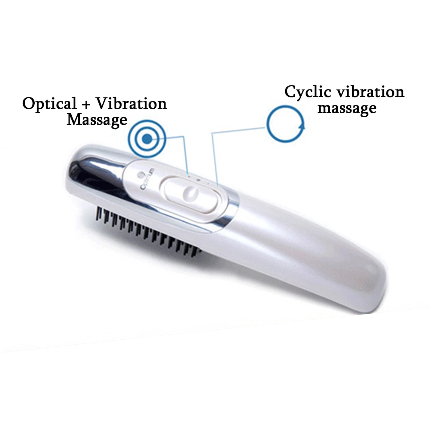 Electric Head Massager Infrared Massage Comb Brush Scalp Vibrating Hair Care