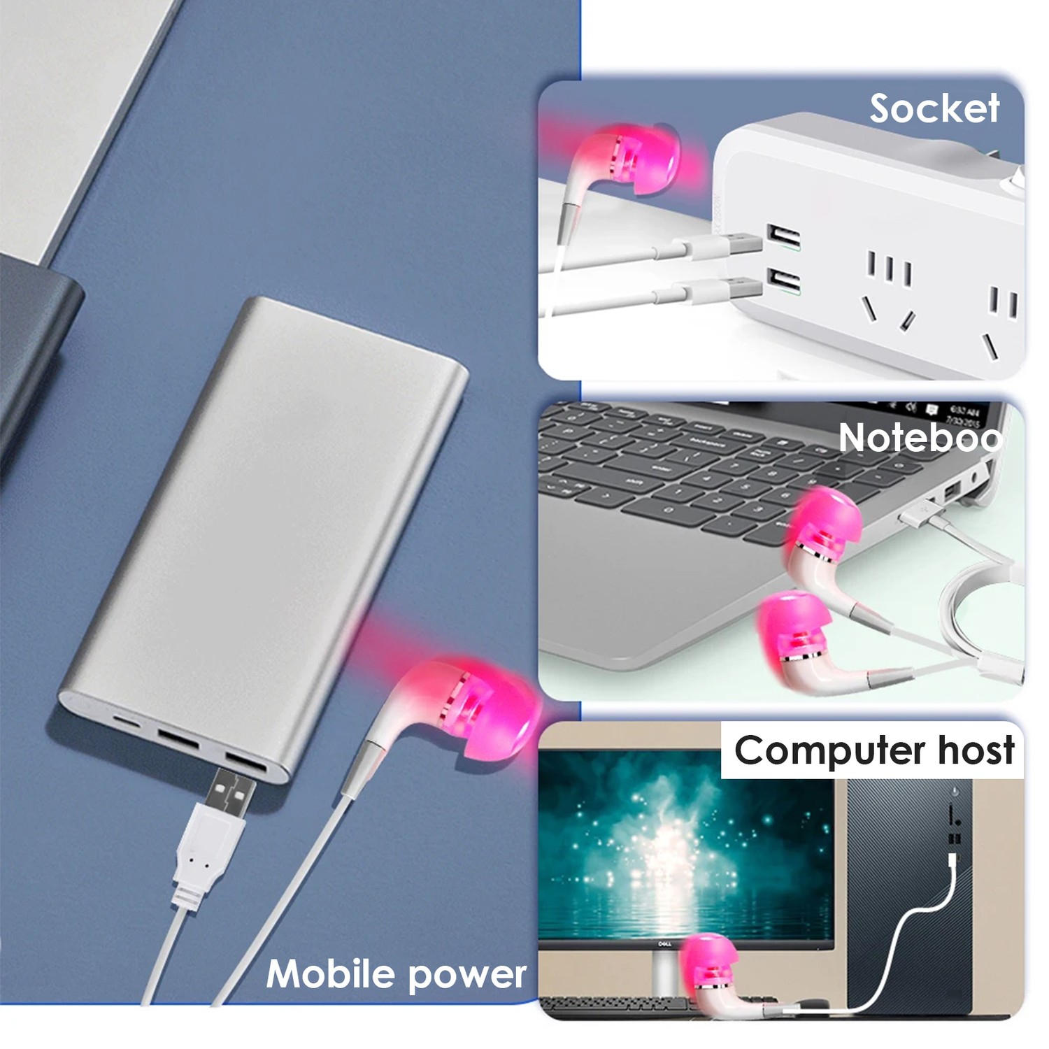 Le dispositif thérapeutique pour la longueur d'onde 650&nbsp;nm de Red Light Ear Therapy Line favorise la circulation sanguine et soulage la douleur