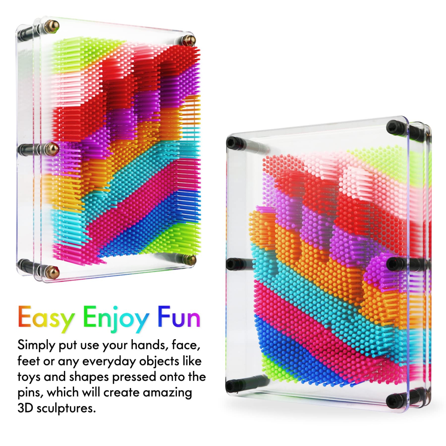 3D Needle Painting Toy, 3D Hand Template, Great Gift for Boys, Girls, and Adults