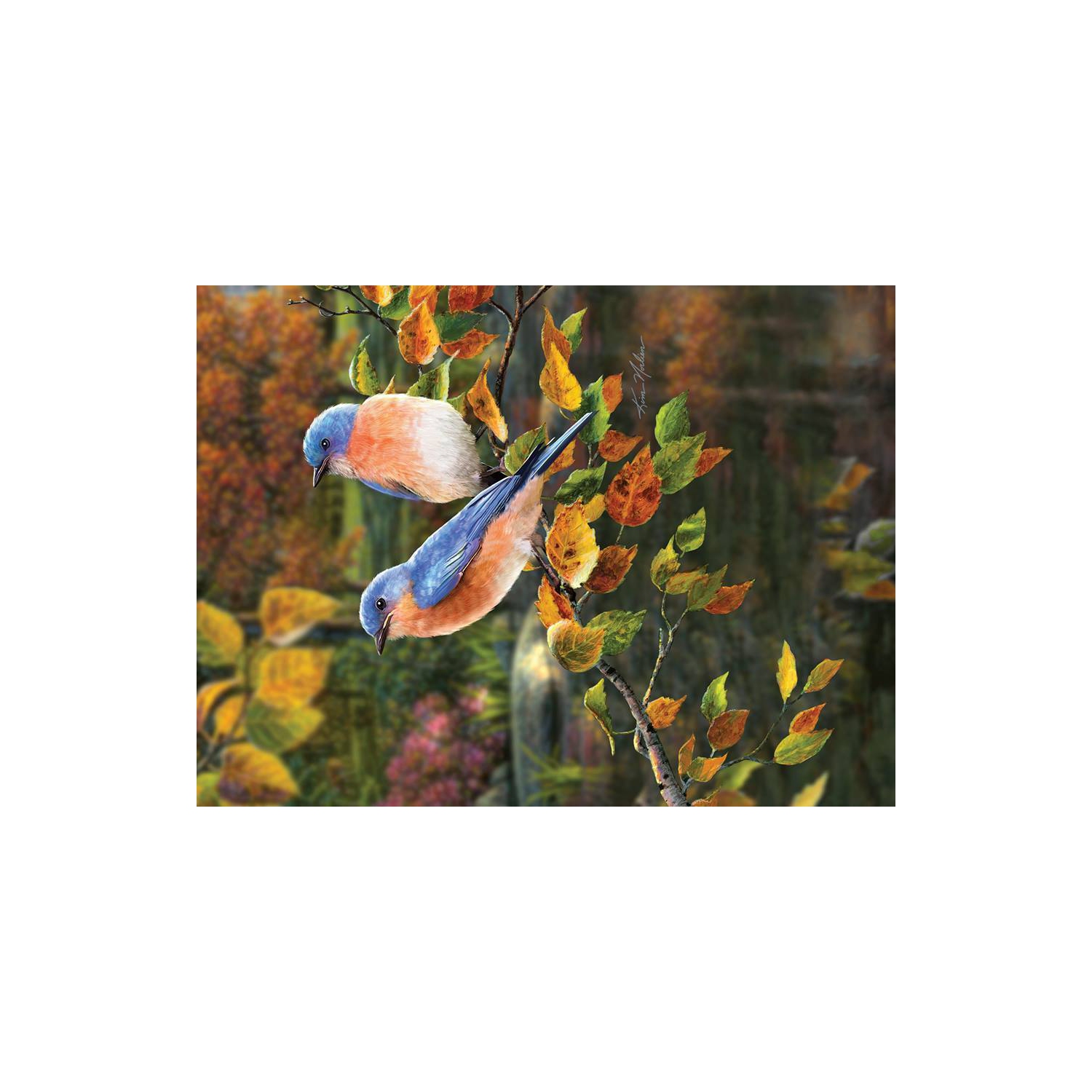 Planche à découper en verre Bluebird