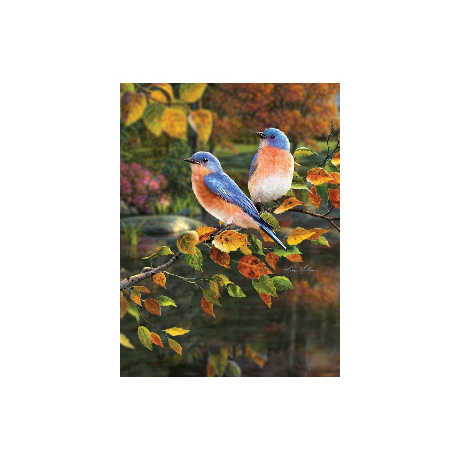 Planche à découper en verre Bluebird