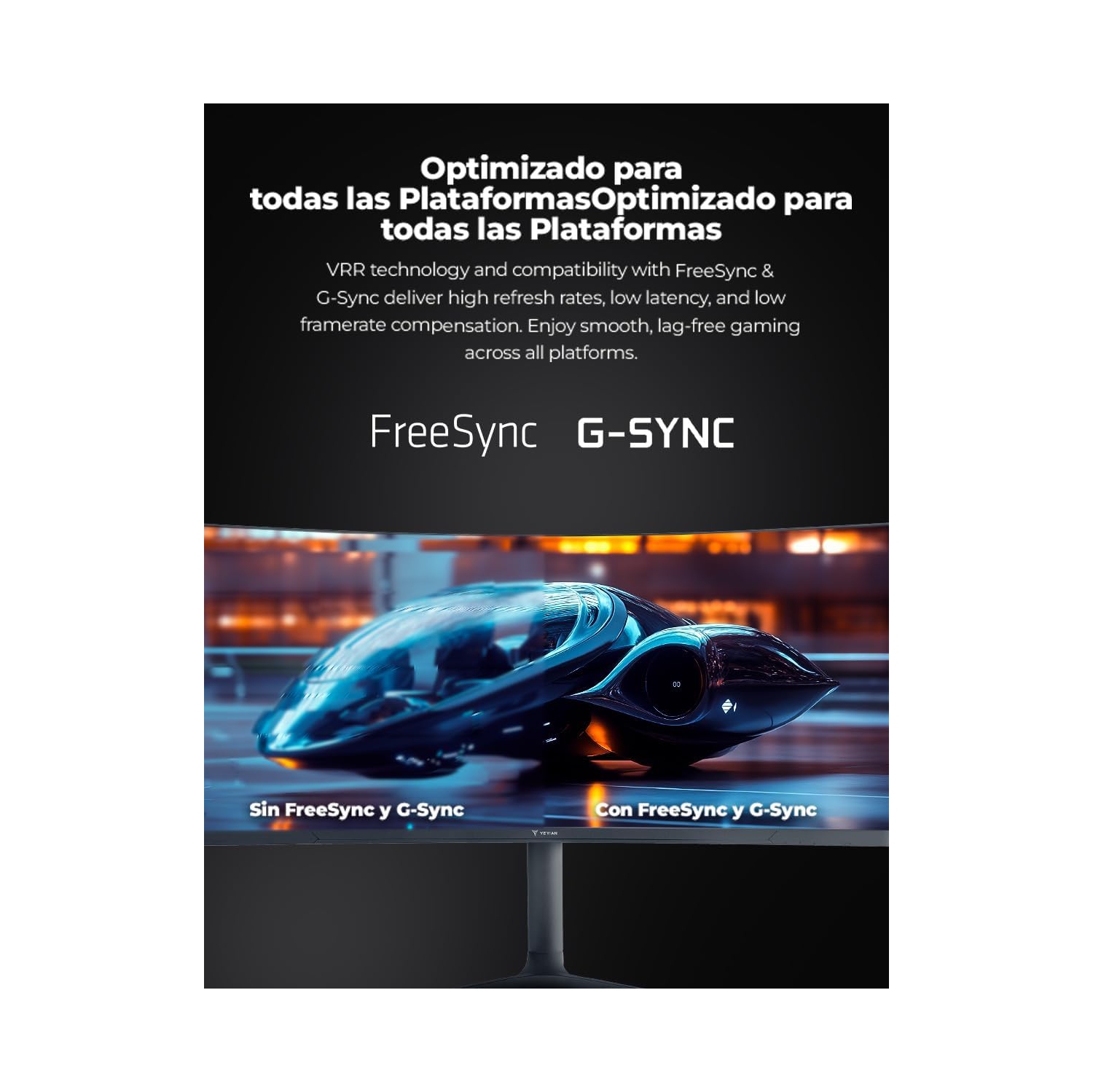 YEYIAN 34 inch Ultrawide Curved 180Hz Gaming Computer Monitor 1ms 1500R VA Screen PC, 21:9 WQHD, 178°Viewing Angle, sRGB 129%, DCI-P3