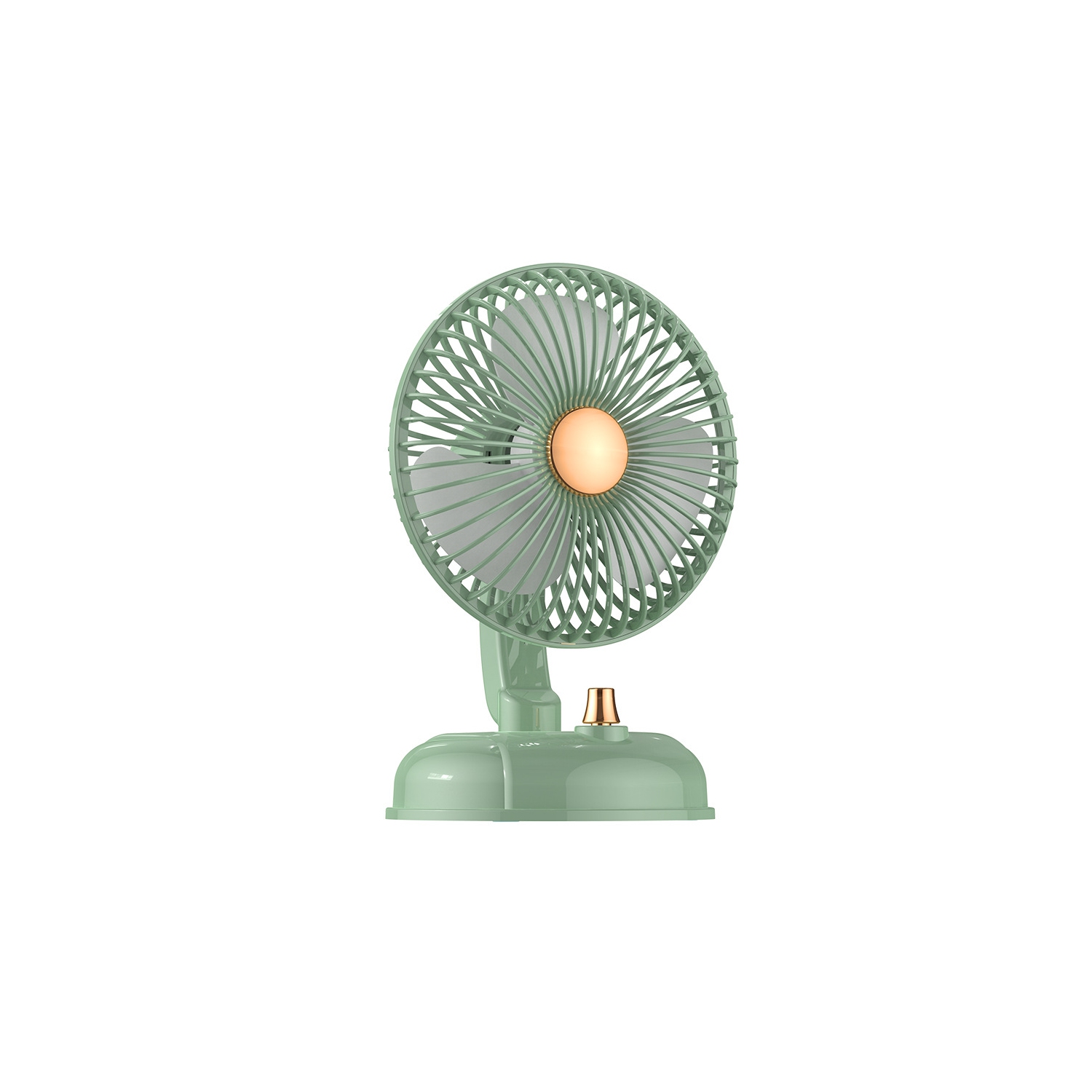 Portable Desktop Fan Table Retro Fan Rechargeable Desk Fan