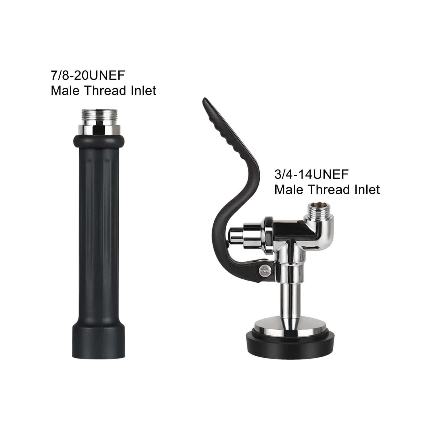 Pre Rinse Sprayer Commercial Kitchen Faucet Parts Chrome Finished