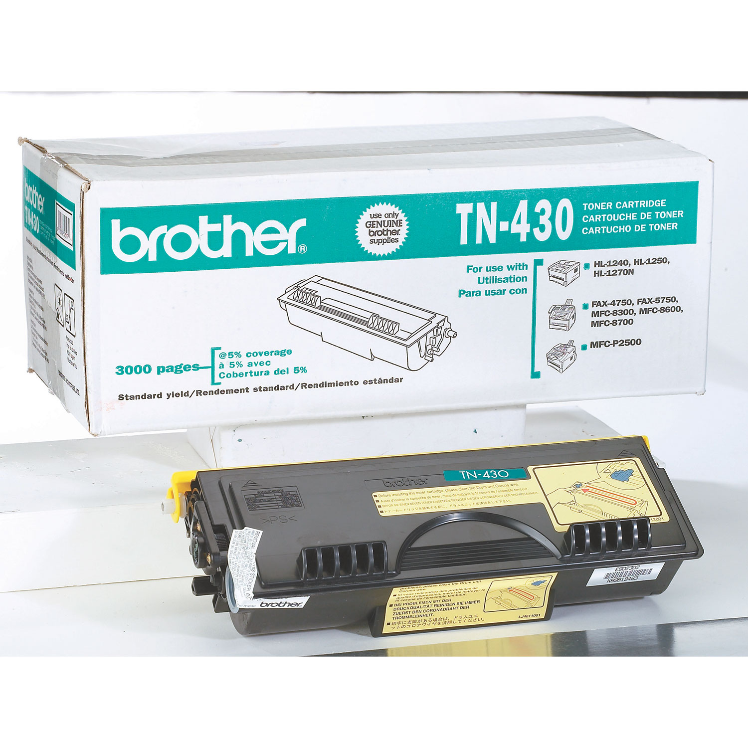 Cartouche d'encre en poudre noire de Brother