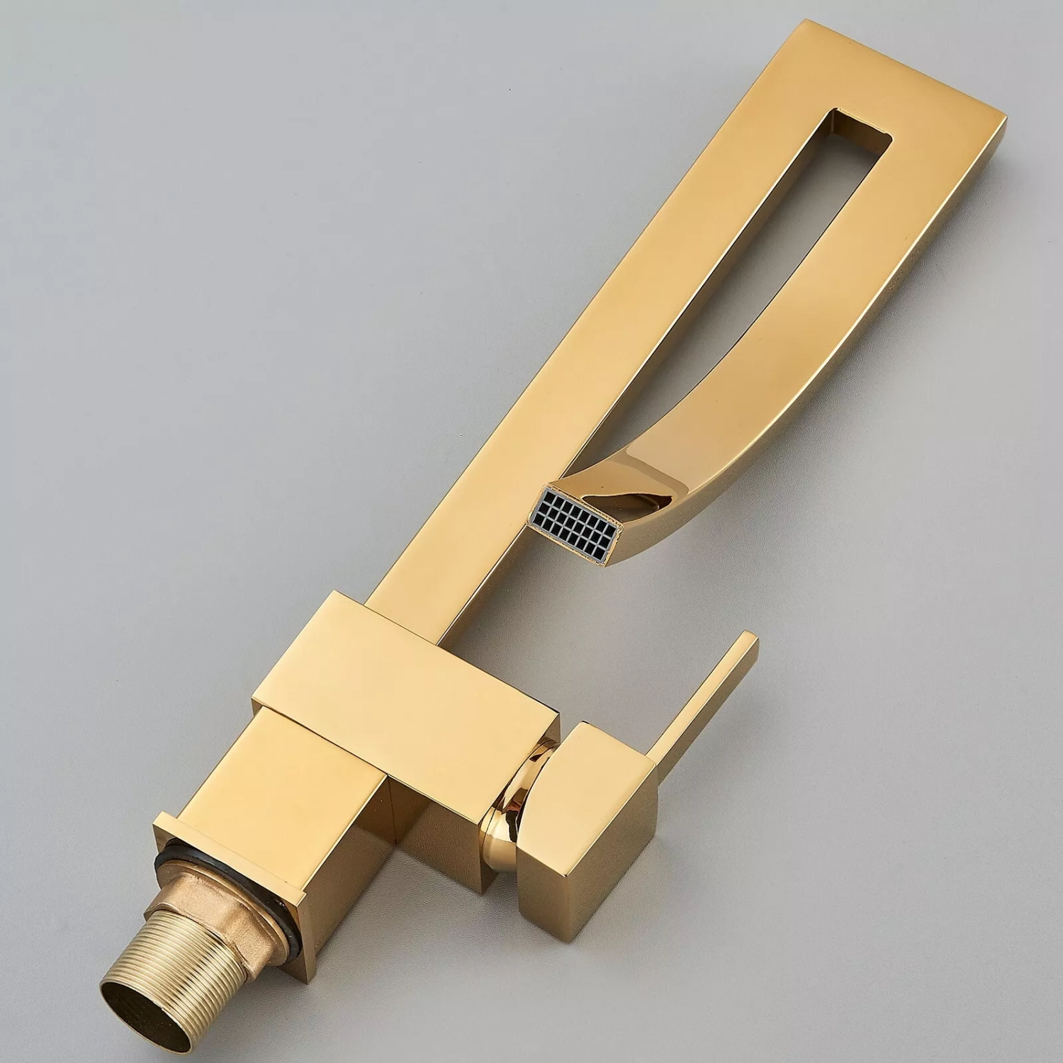 Robinet de salle de bain, or brossé, robinet de lavabo, or, robinet de lavabo, robinet de lavabo, robinet d'évier, poignée simple