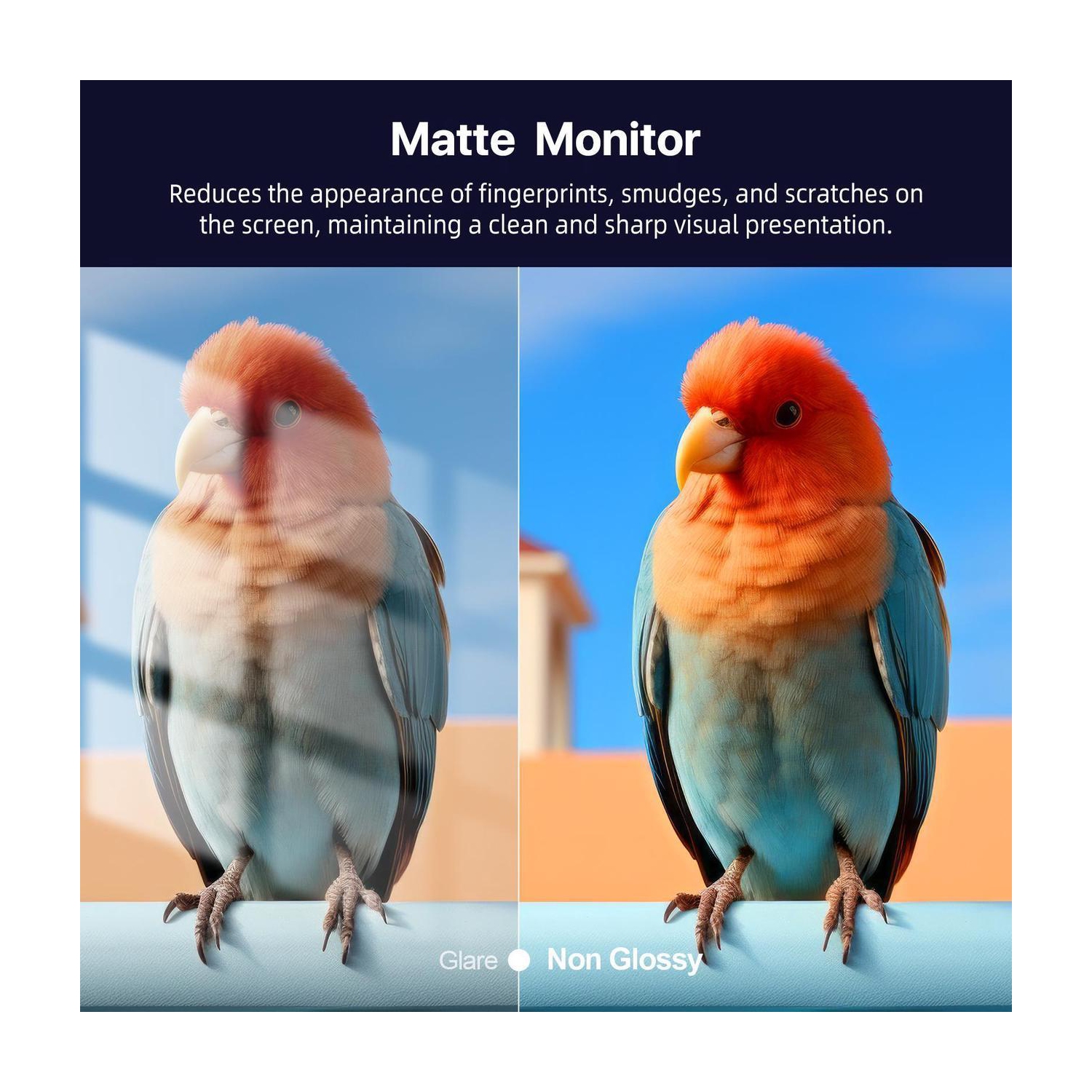 UPERFECT 15.6" 1080P FHD Portable Monitor with USB-C, HDMI, VESA & Smart Case - Matte IPS Display for Switch/PS5/PC/Phone White Monitor